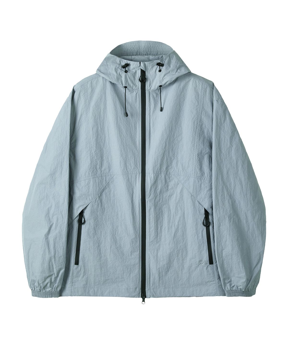 칼라파타르(KALAPATTHAR) AIRY RIPSTOP NYLON TWO-WAY WIND BREAKER - LIGHT BLUE