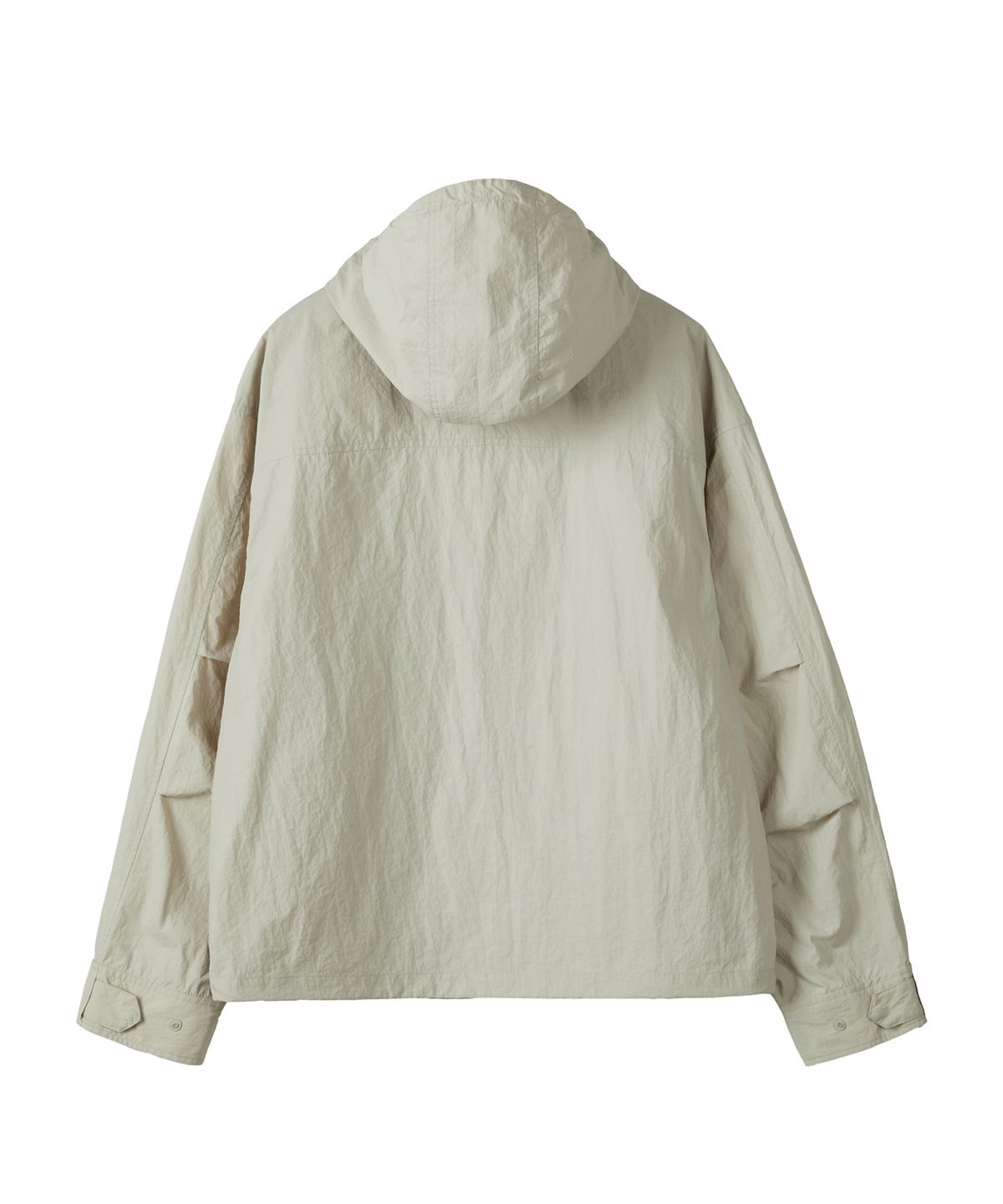 칼라파타르(KALAPATTHAR) LIGHTWEIGHT NYLON RIPSTOP OUT POCKET HOODED SHELL JACKET - BEIGE