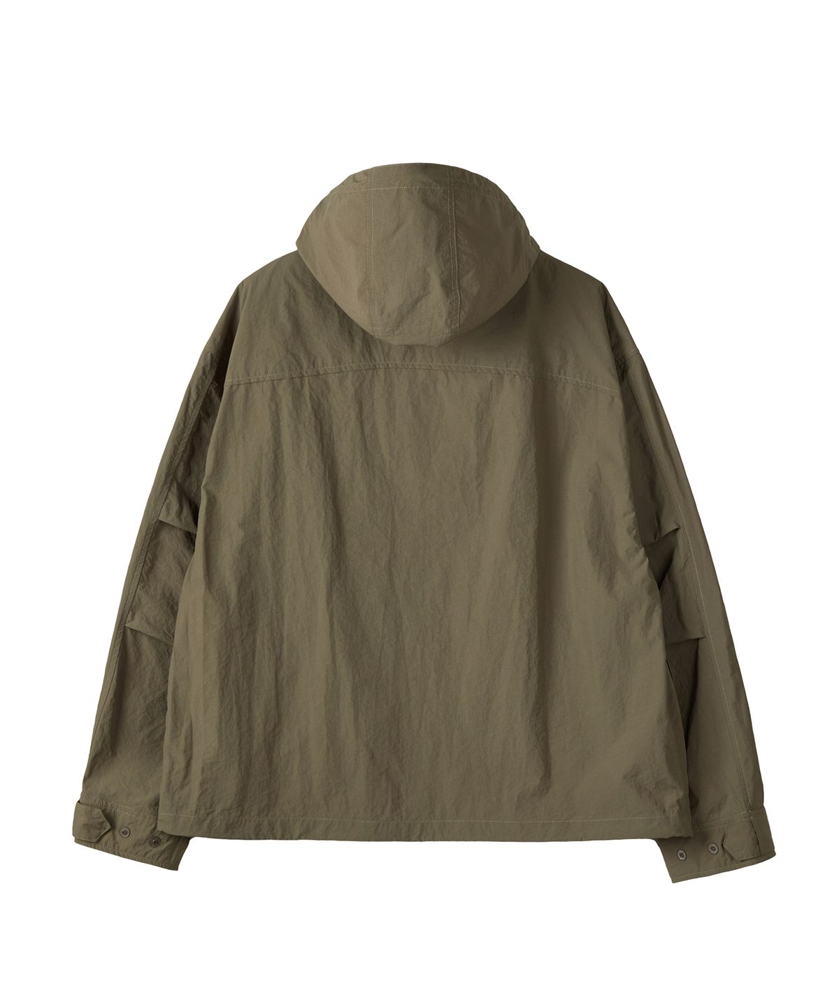 칼라파타르(KALAPATTHAR) LIGHTWEIGHT NYLON RIPSTOP UTILITY HOODED SHELL JACKET - BEIGE