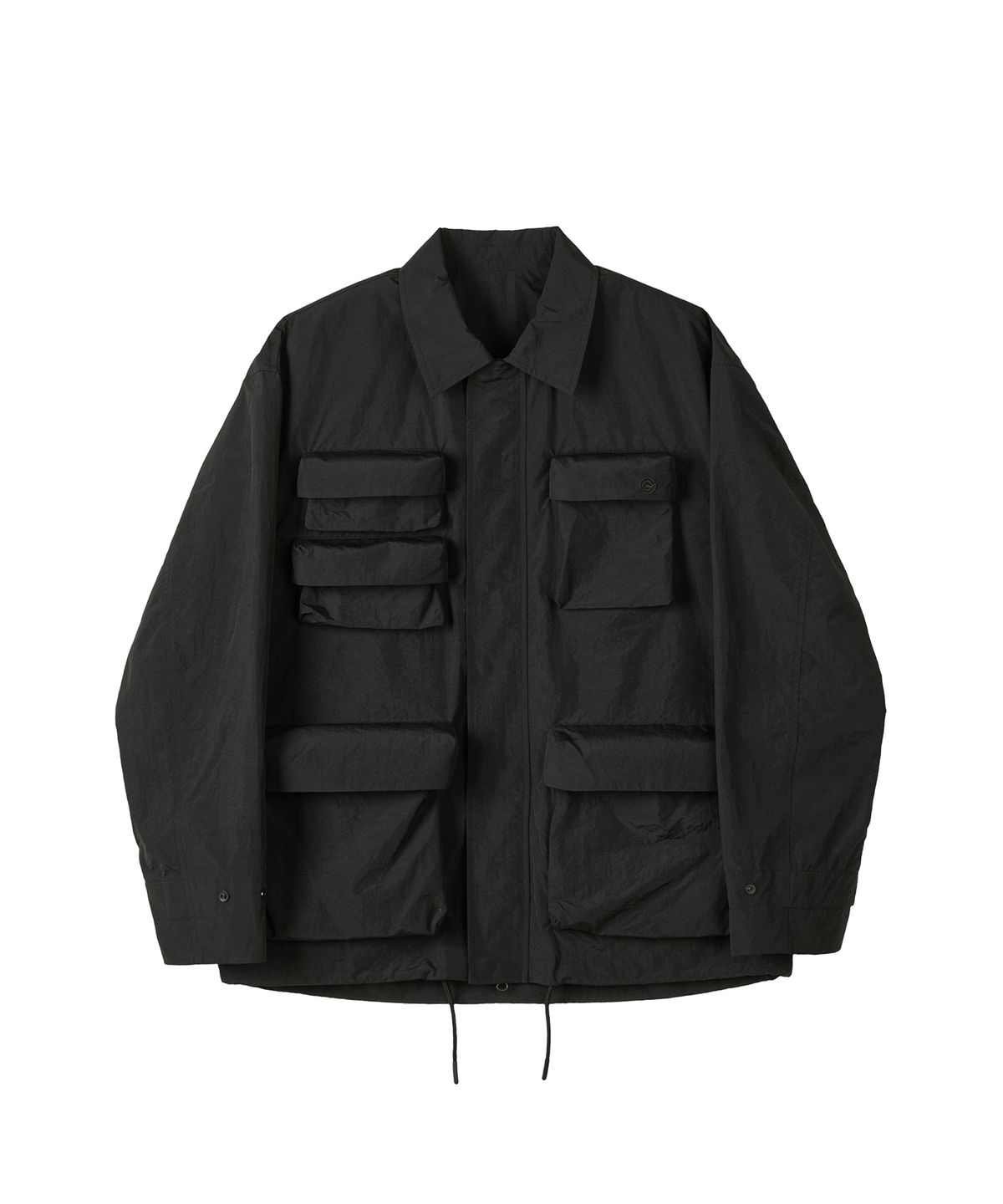 칼라파타르(KALAPATTHAR) NYLON SILKY M-65 FIELD JACKET - BLACK