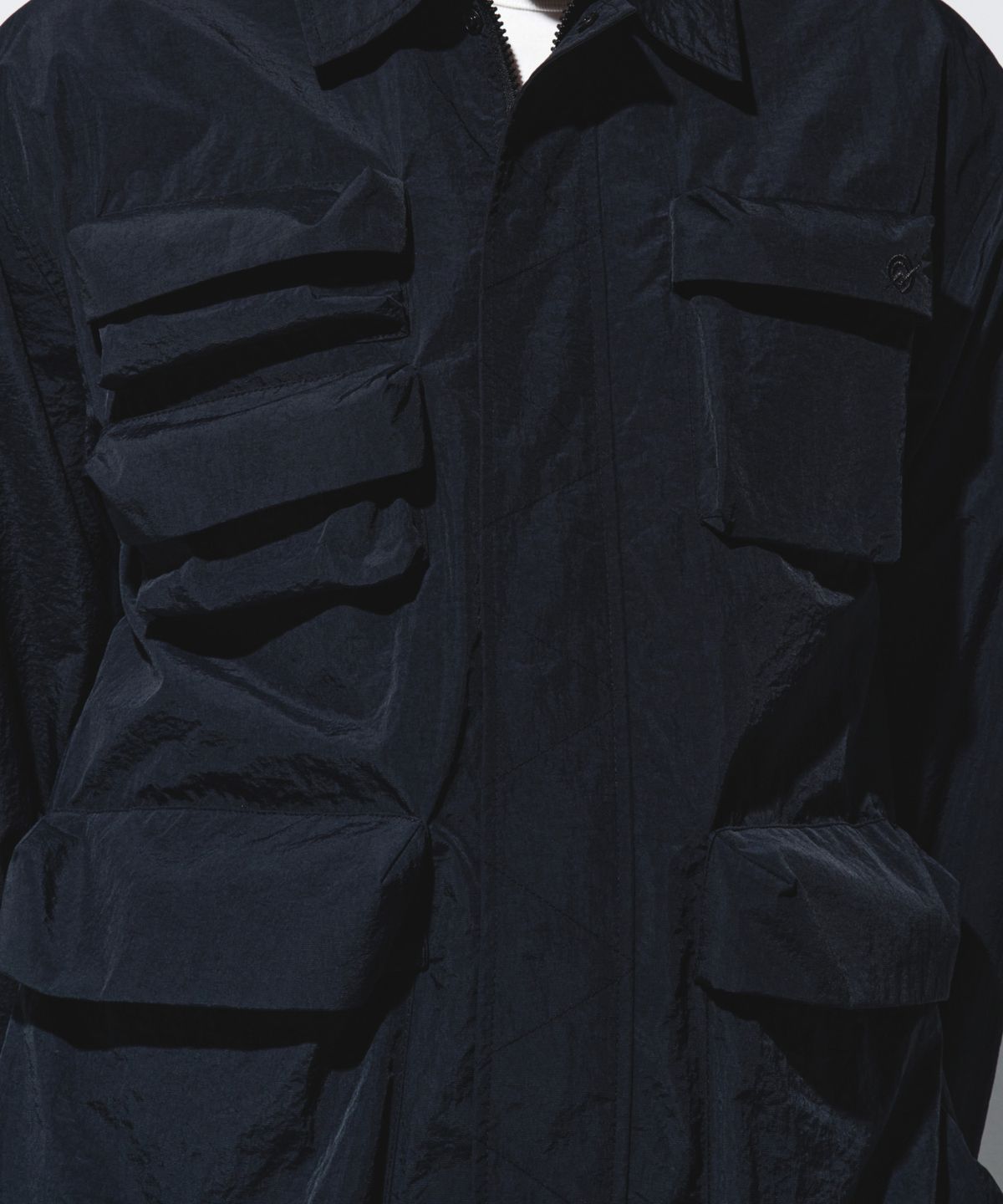 칼라파타르(KALAPATTHAR) NYLON SILKY M-65 FIELD JACKET - BLACK