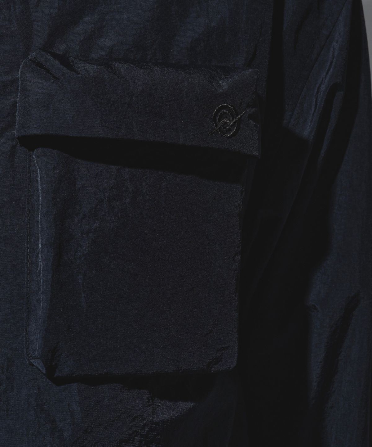 칼라파타르(KALAPATTHAR) NYLON SILKY M-65 FIELD JACKET - BLACK