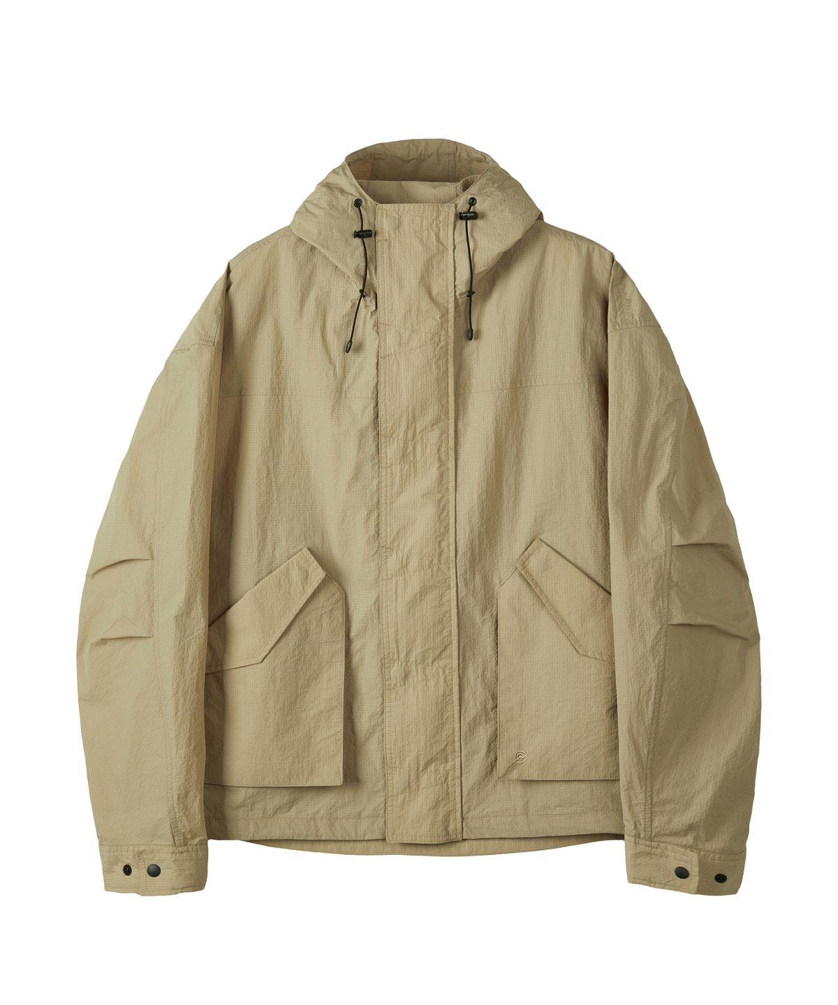 칼라파타르(KALAPATTHAR) NYLON RIPSTOP LIGHT WEIGHT SHELL SHORT-JACKET - BEIGE