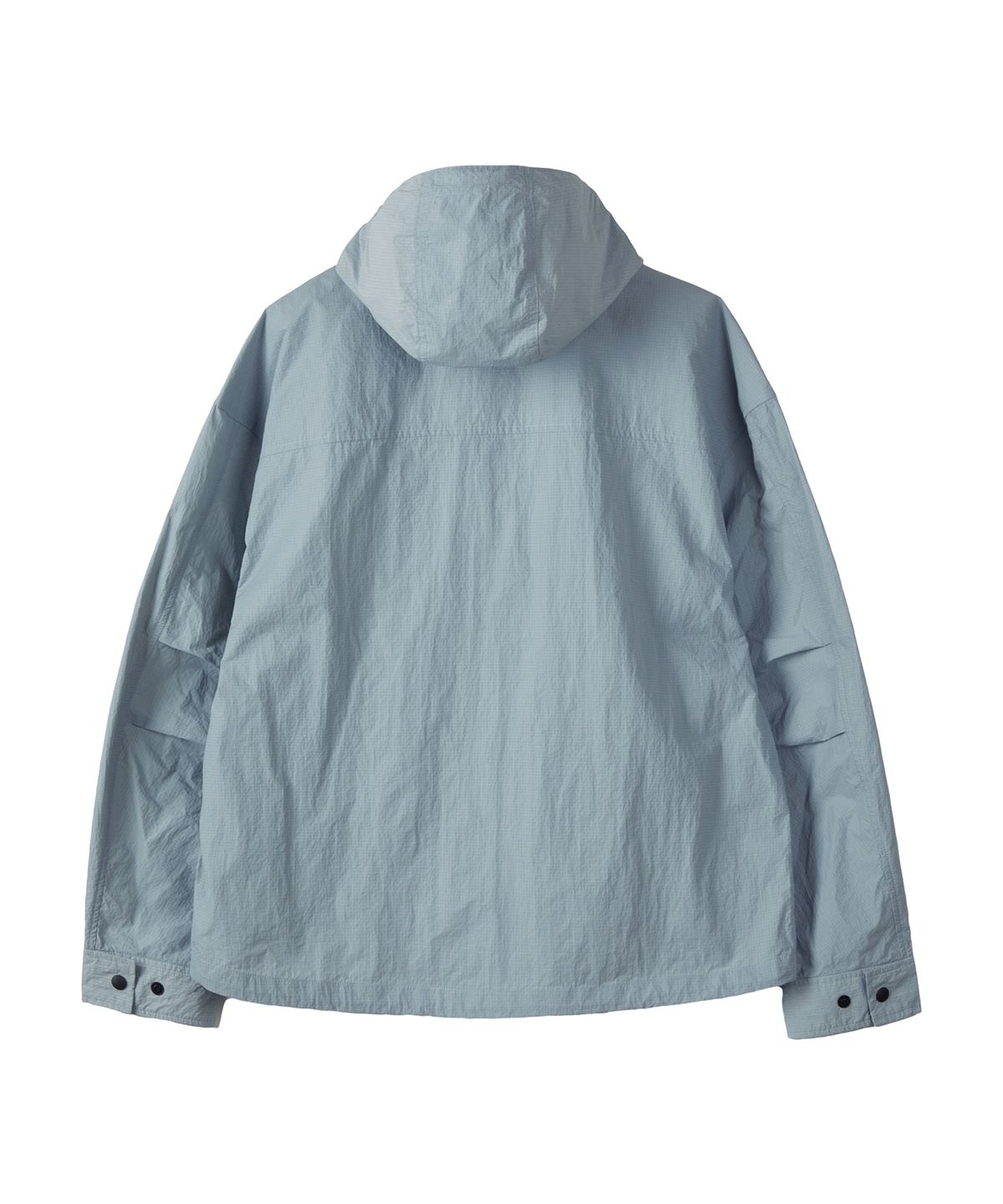칼라파타르(KALAPATTHAR) NYLON RIPSTOP LIGHT WEIGHT SHELL SHORT-JACKET - SKY BLUE