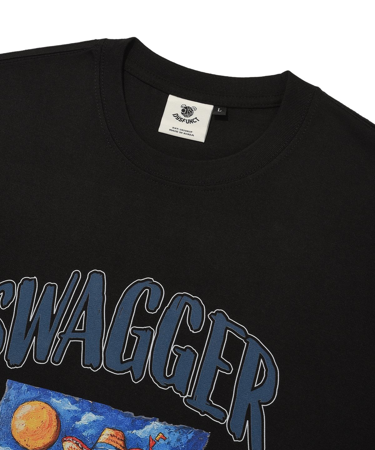 디스펑트(DYSFUNCT) SWAGGER CACTUS T-SHIRT(BLACK)