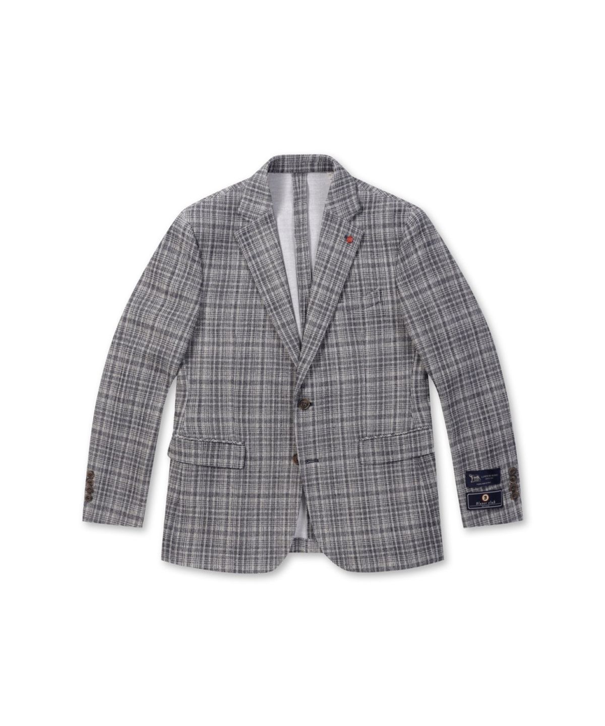 브렌우드(BRENTWOOD) 글렌체크 조직 자켓 BRJBS26251BEX