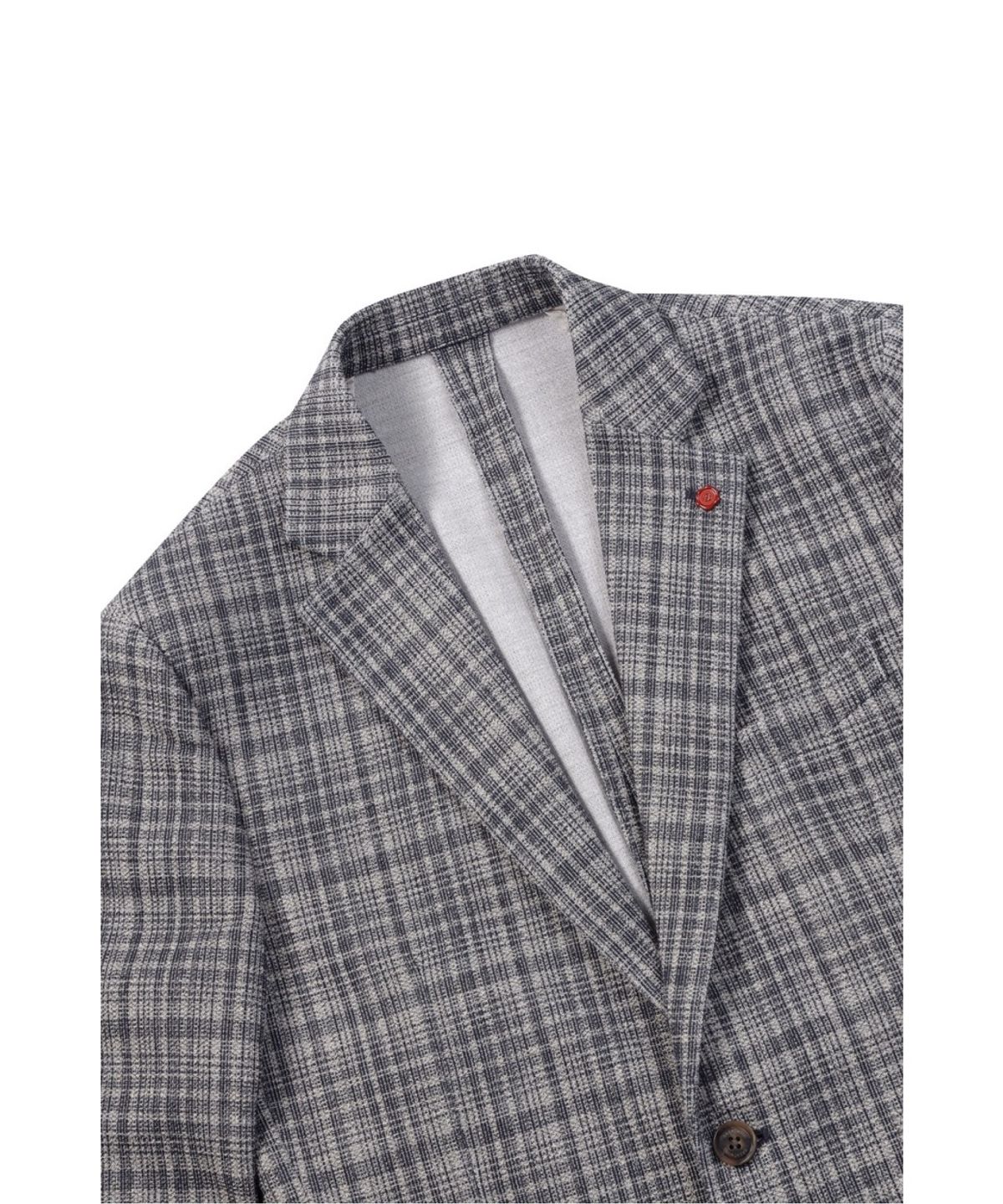 브렌우드(BRENTWOOD) 글렌체크 조직 자켓 BRJBS26251BEX