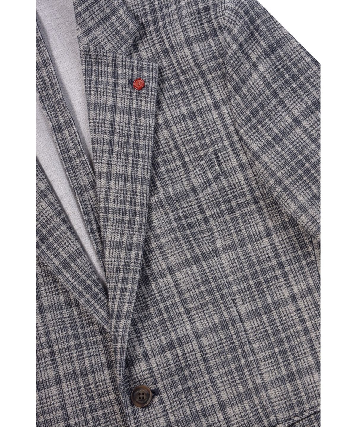 브렌우드(BRENTWOOD) 글렌체크 조직 자켓 BRJBS26251BEX