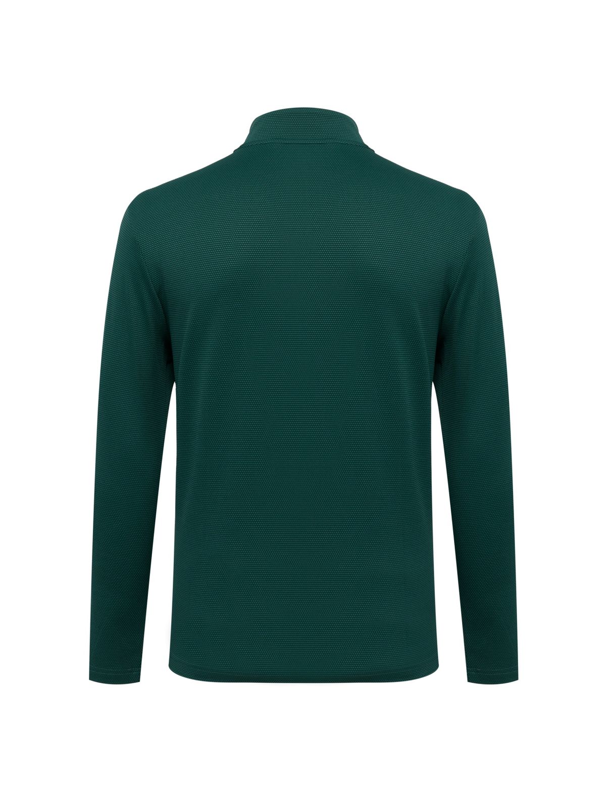 아이더(EIDER) PERFORMANCE (퍼포먼스) 남성 버블 긴팔 짚업 티셔츠_Dark Green