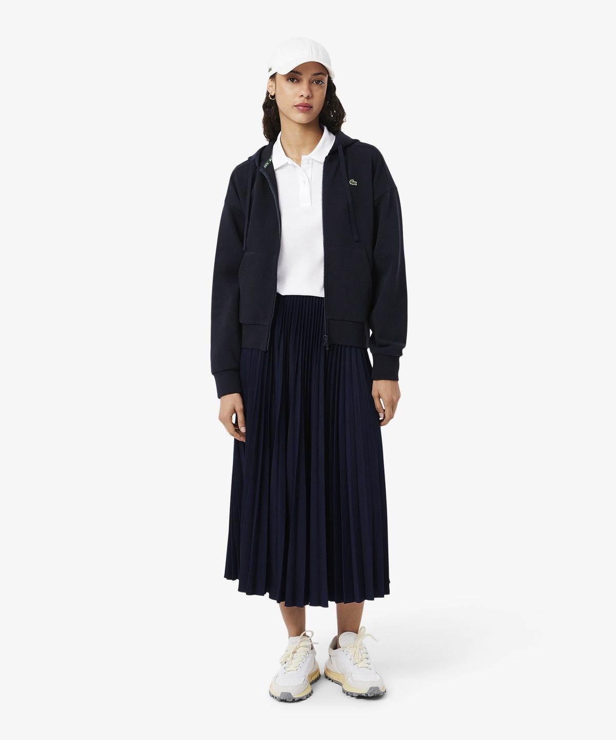 라코스테(LACOSTE) 여성 베이직 레귤러핏 폴로 셔츠 PF7839-56G 001