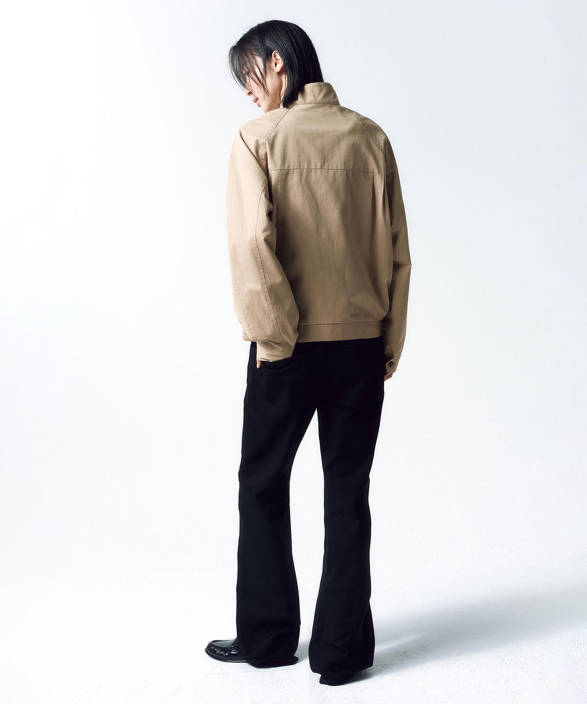 인사일런스 우먼(INSILENCE WOMEN) 빈티지 헤링턴 점퍼 BEIGE