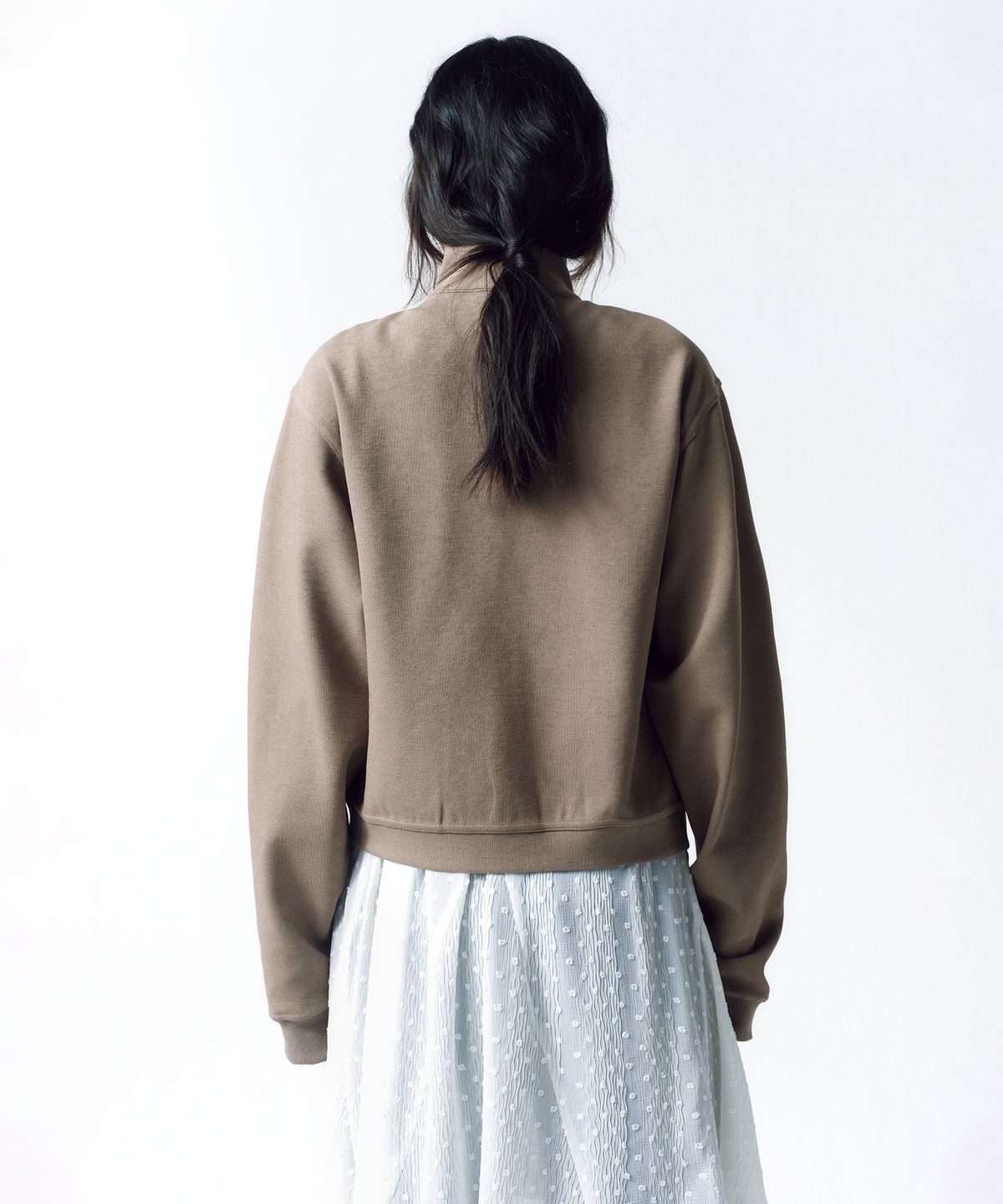 인사일런스 우먼(INSILENCE WOMEN) 소프트 스냅 점퍼 KHAKI