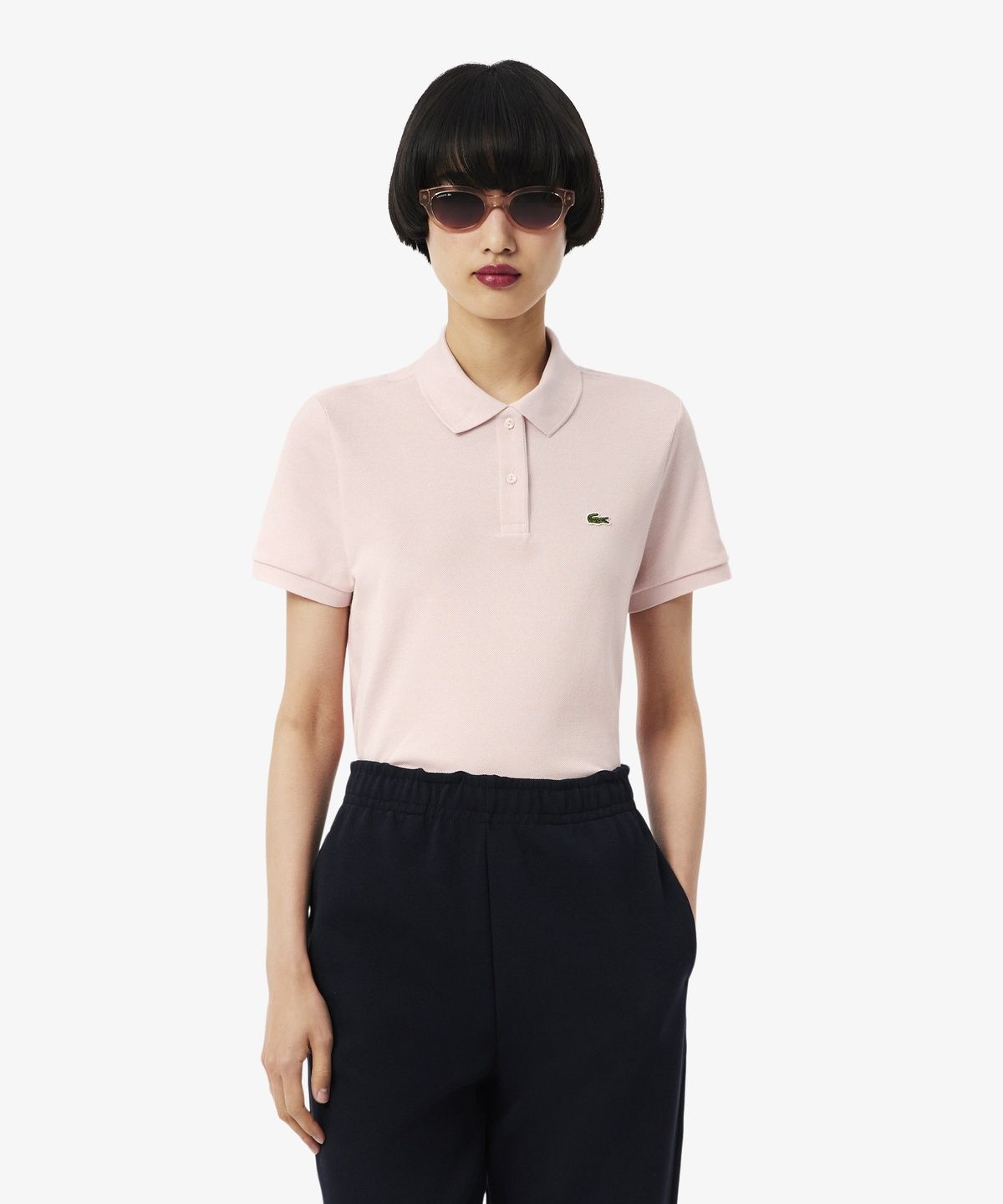 라코스테(LACOSTE) 여성 베이직 레귤러핏 폴로 셔츠 PF7839-56G ADY