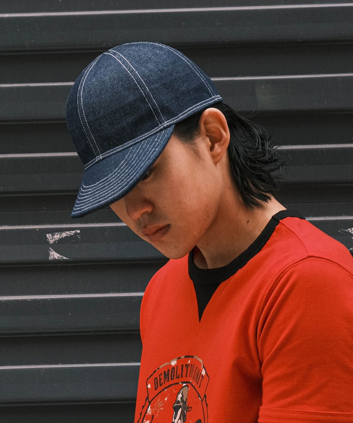 비디알(VDR) A3 STRAP CAP [Indigo]