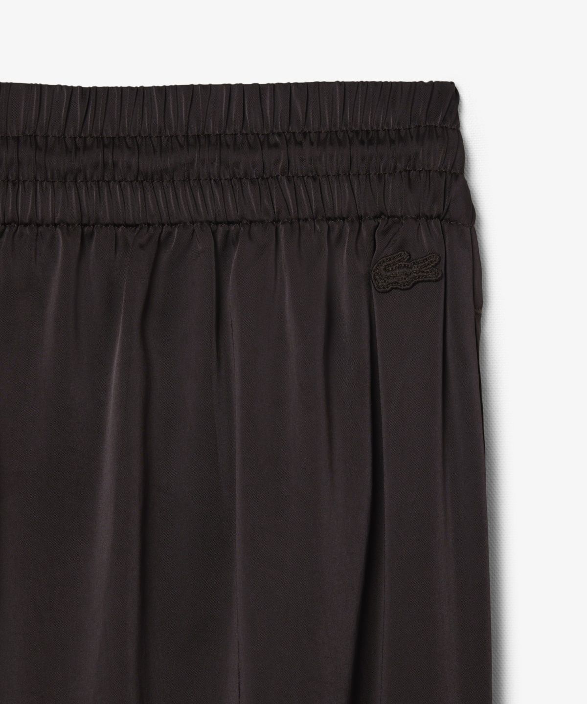 라코스테(LACOSTE) 여성 새틴 셋업 트라우저 HF6814-56G 3LA