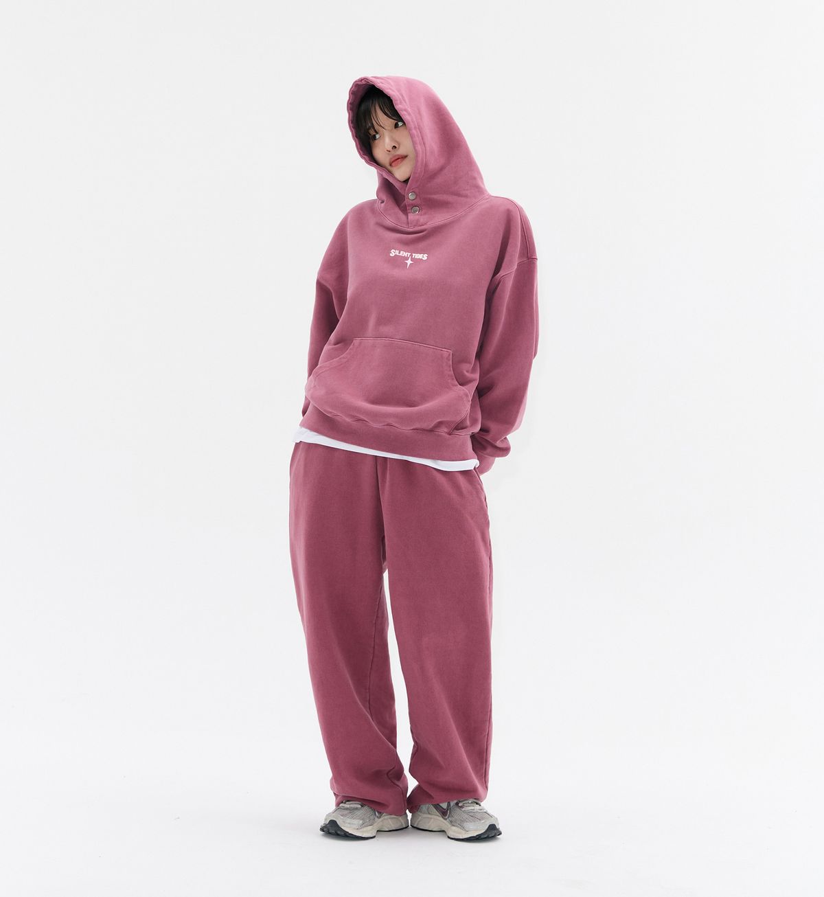 블루잉(BLUEING) SILENT SCOTCH GRAPHIC HOOD
