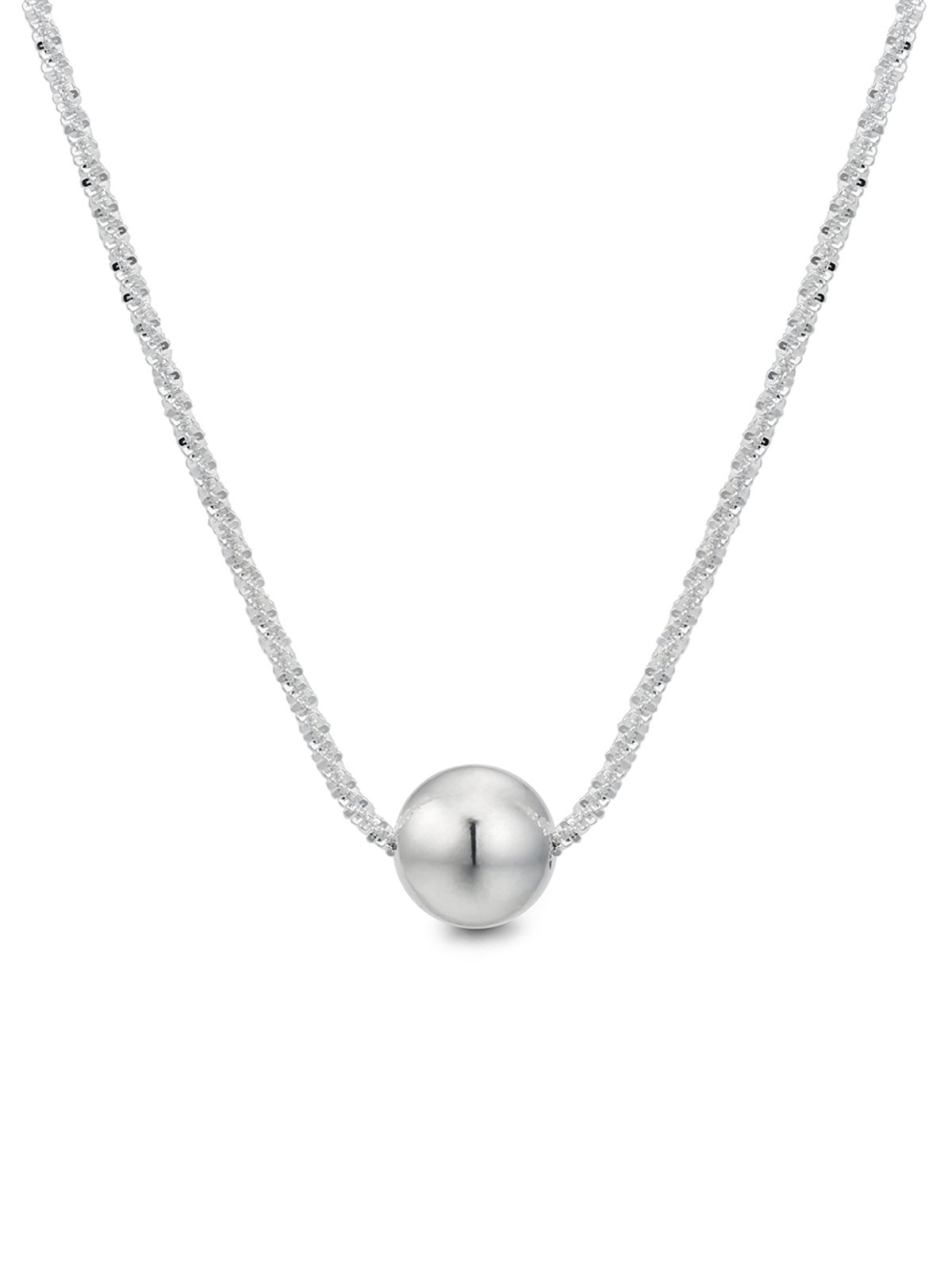이너프(ENUFF) (silver 925) Crushy bloom necklace