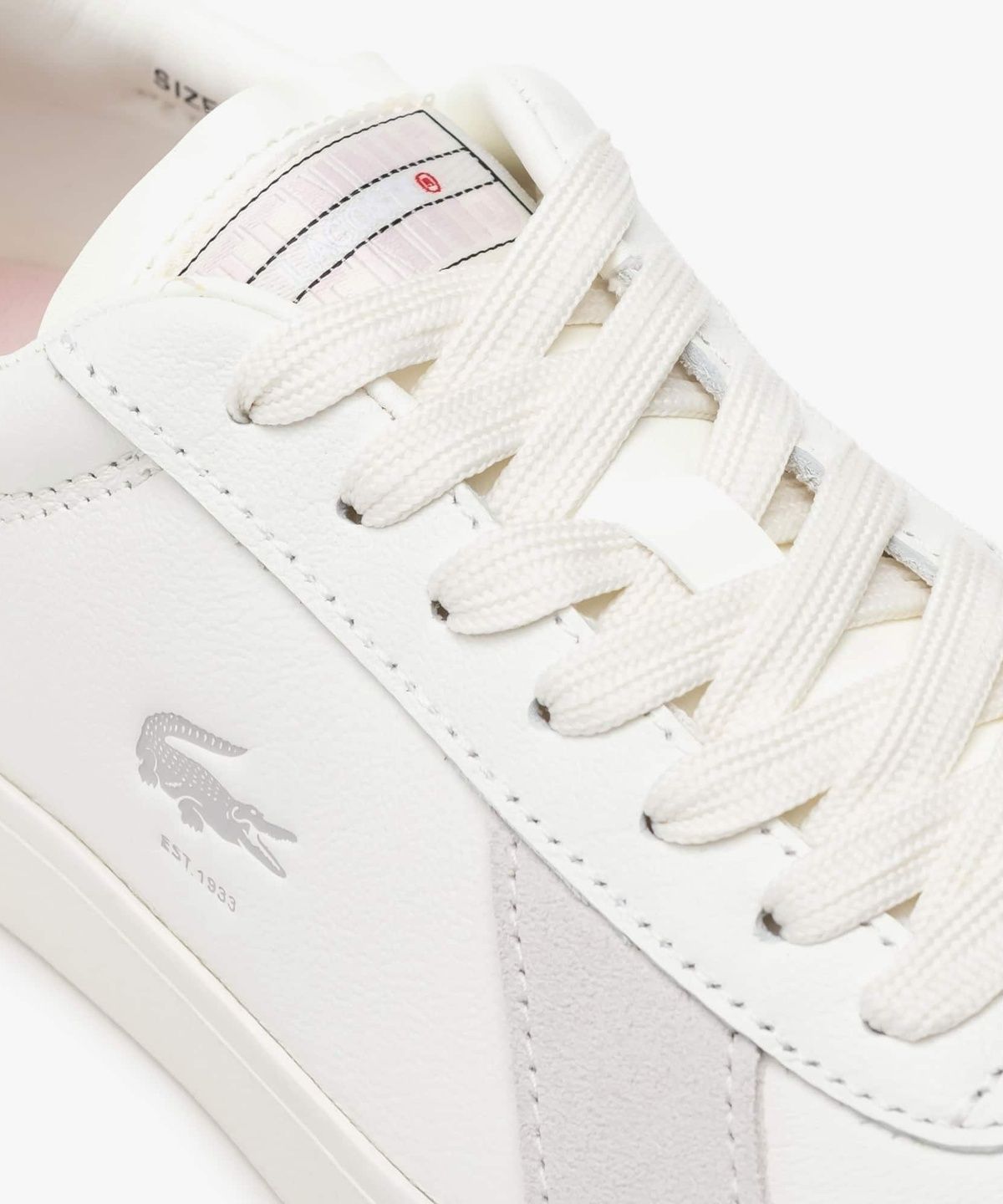 라코스테(LACOSTE) 여성 Baseshot Pro 레더 스니커즈 RZ7109W56G UH1