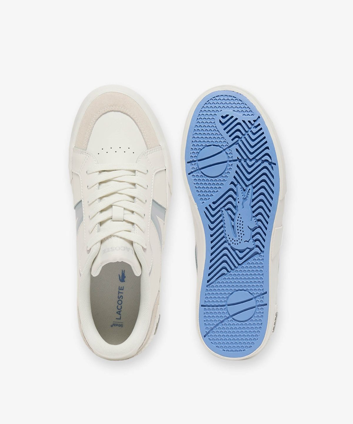 라코스테(LACOSTE) 여성 L004 레더 스니커즈 RZ7029W56G 6D2