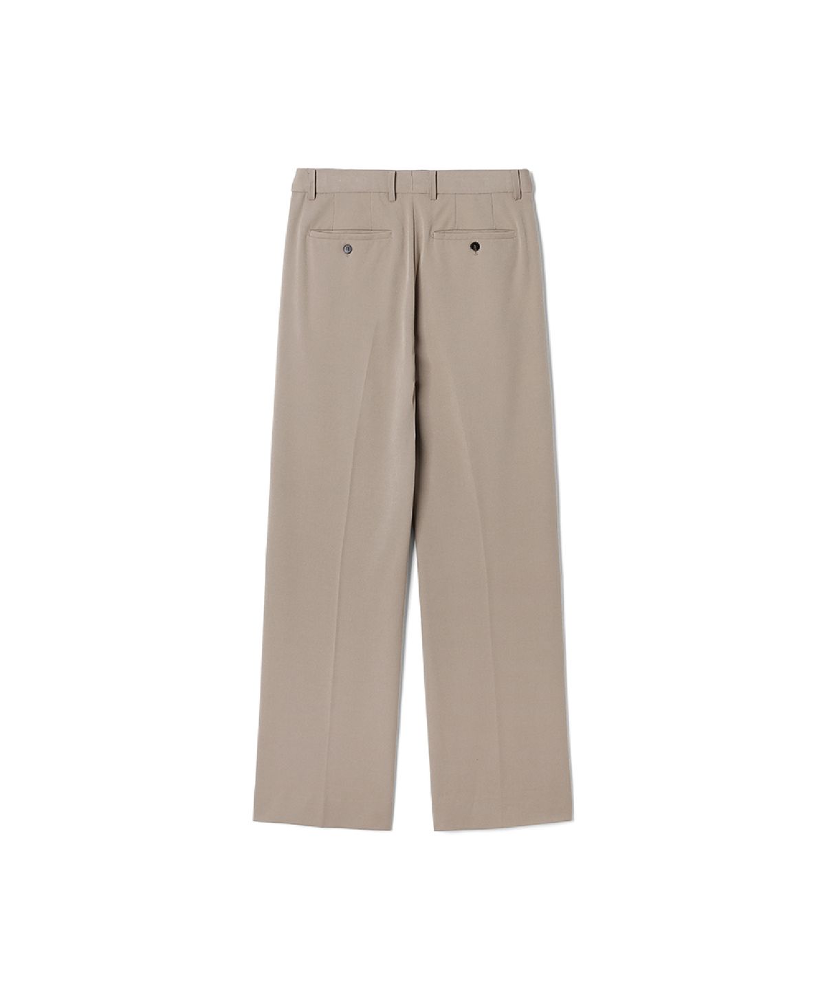 애드호크(ADHOC) 남성 T/R 스탠다드 원턱 와이드 팬츠 (BEIGE) (HCRLP05)