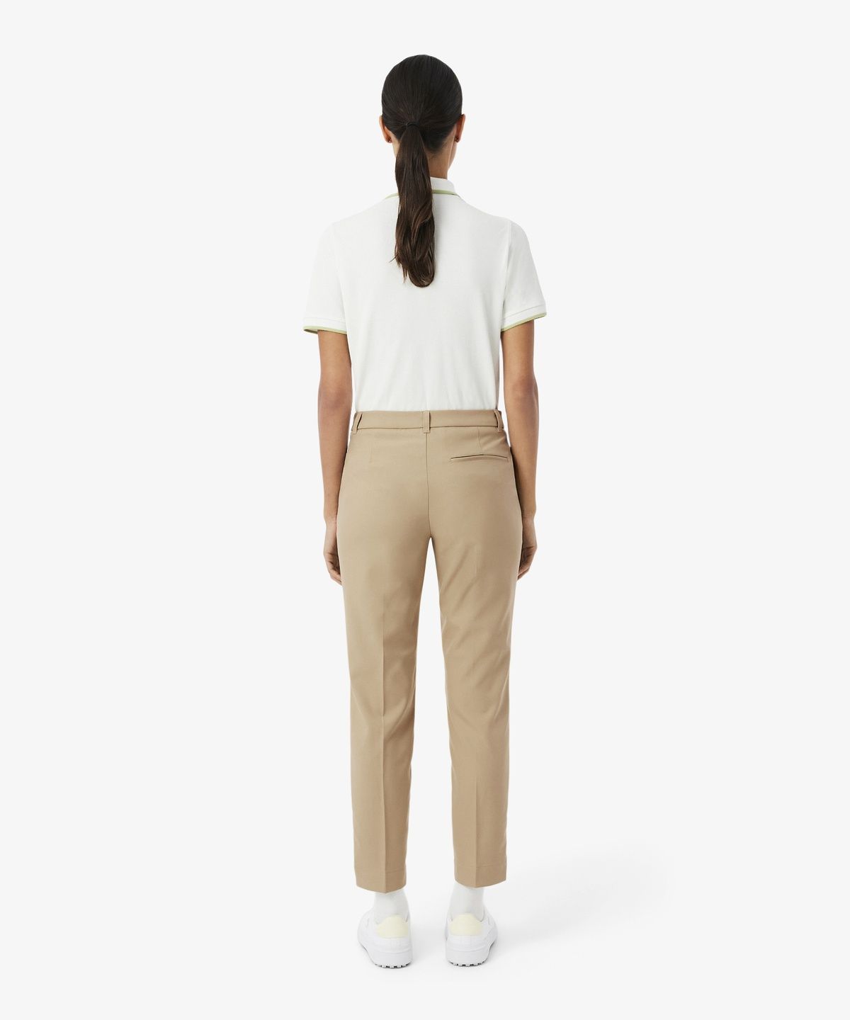 라코스테(LACOSTE) 여성 골프 밑단 슬릿 팬츠 HF4555-56G 02S