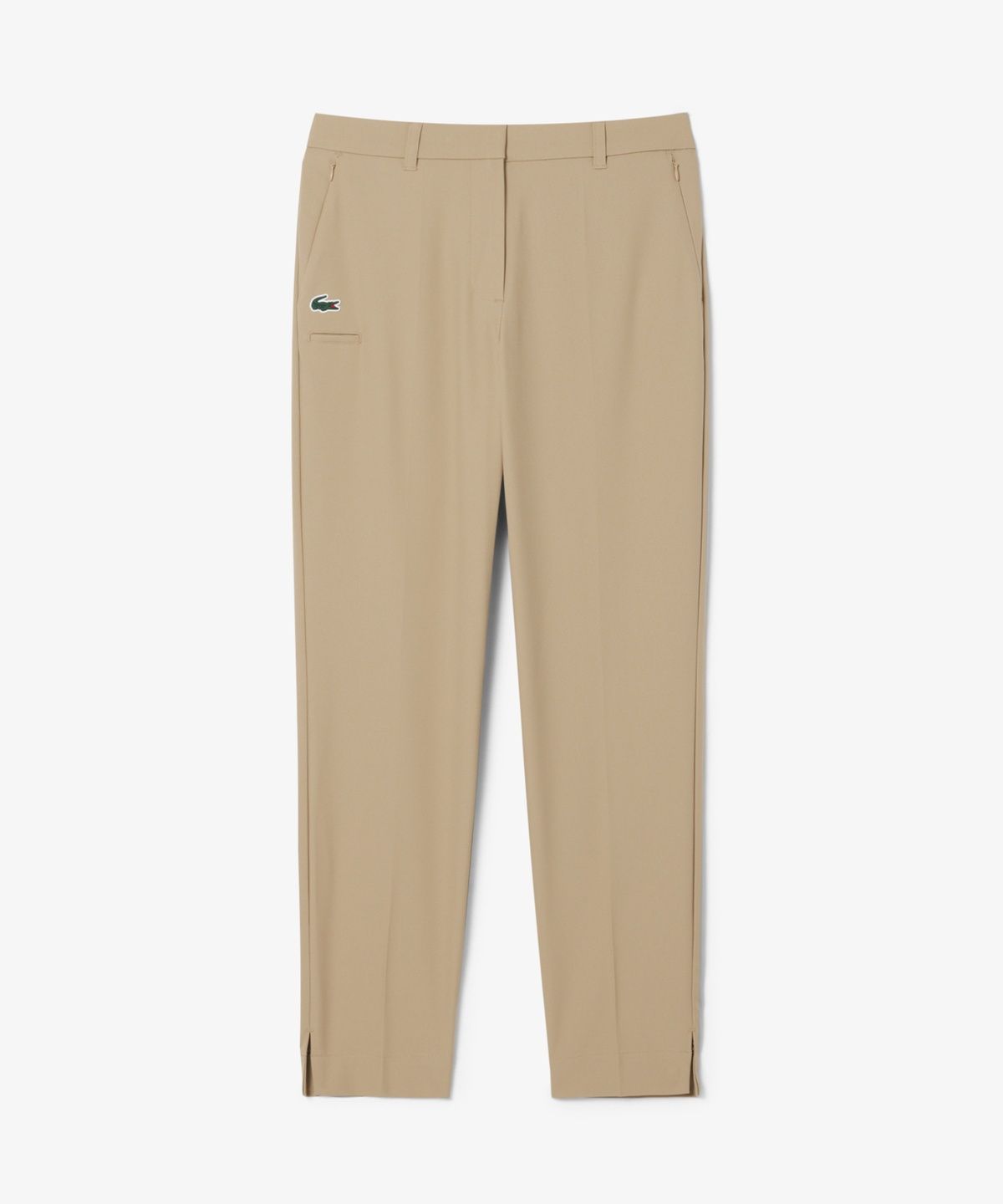 라코스테(LACOSTE) 여성 골프 밑단 슬릿 팬츠 HF4555-56G 02S