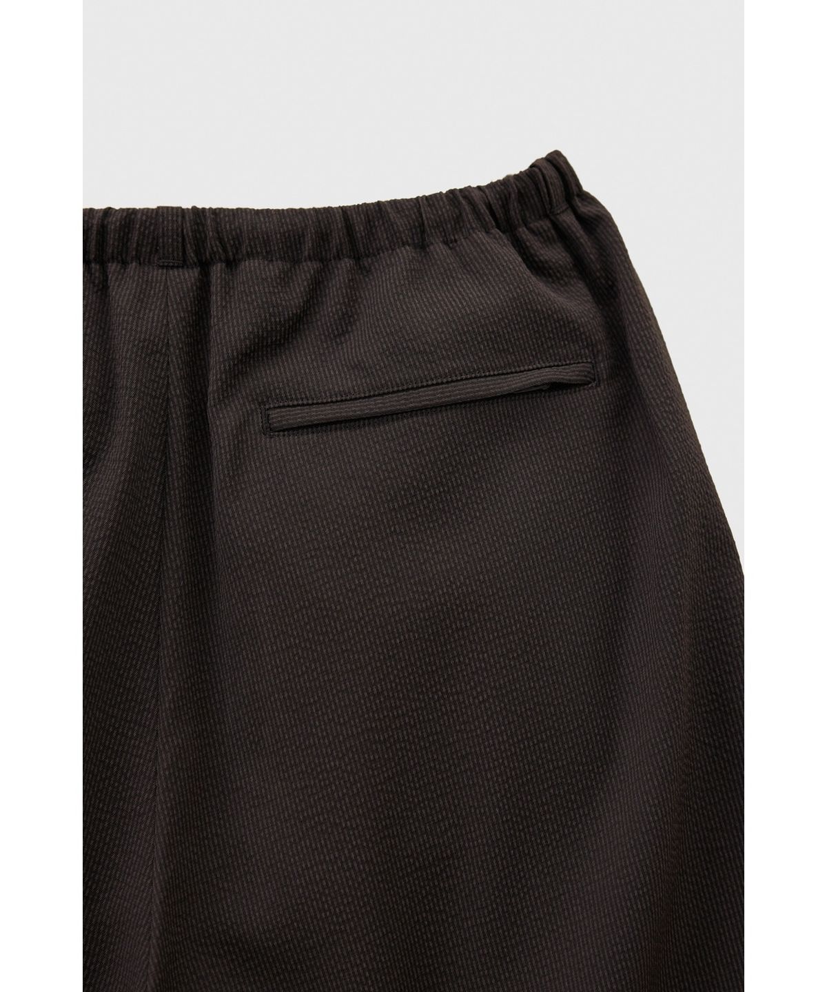 유스(YOUTH) Side Tape String Pants - Brown