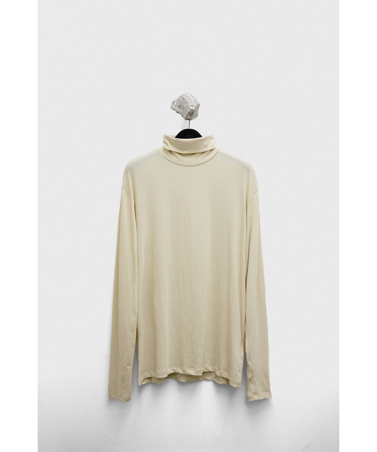 유스(YOUTH) Finger Hole L/S T-shirt - Light Yellow
