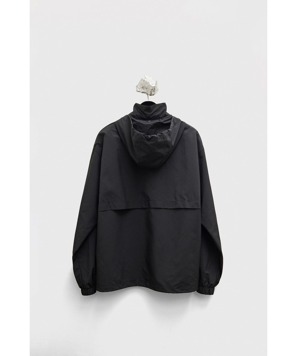 유스(YOUTH) Convertible Half Zip Anorak - Black