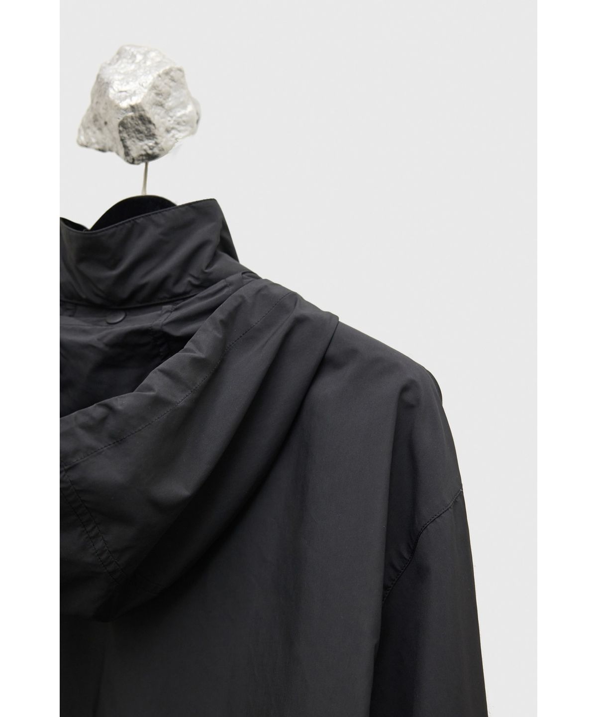 유스(YOUTH) Convertible Half Zip Anorak - Black
