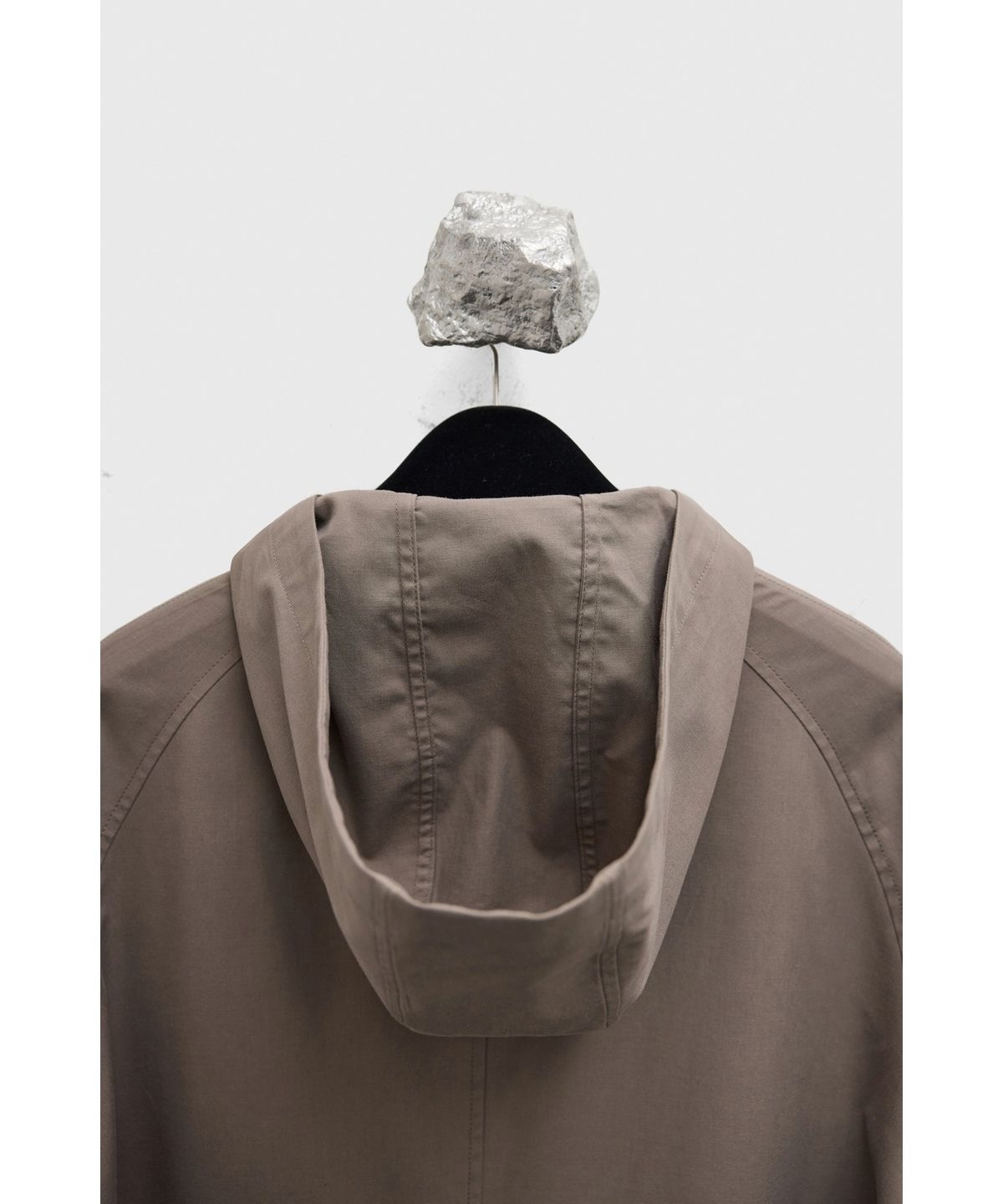 유스(YOUTH) Hooded Coat - Beige