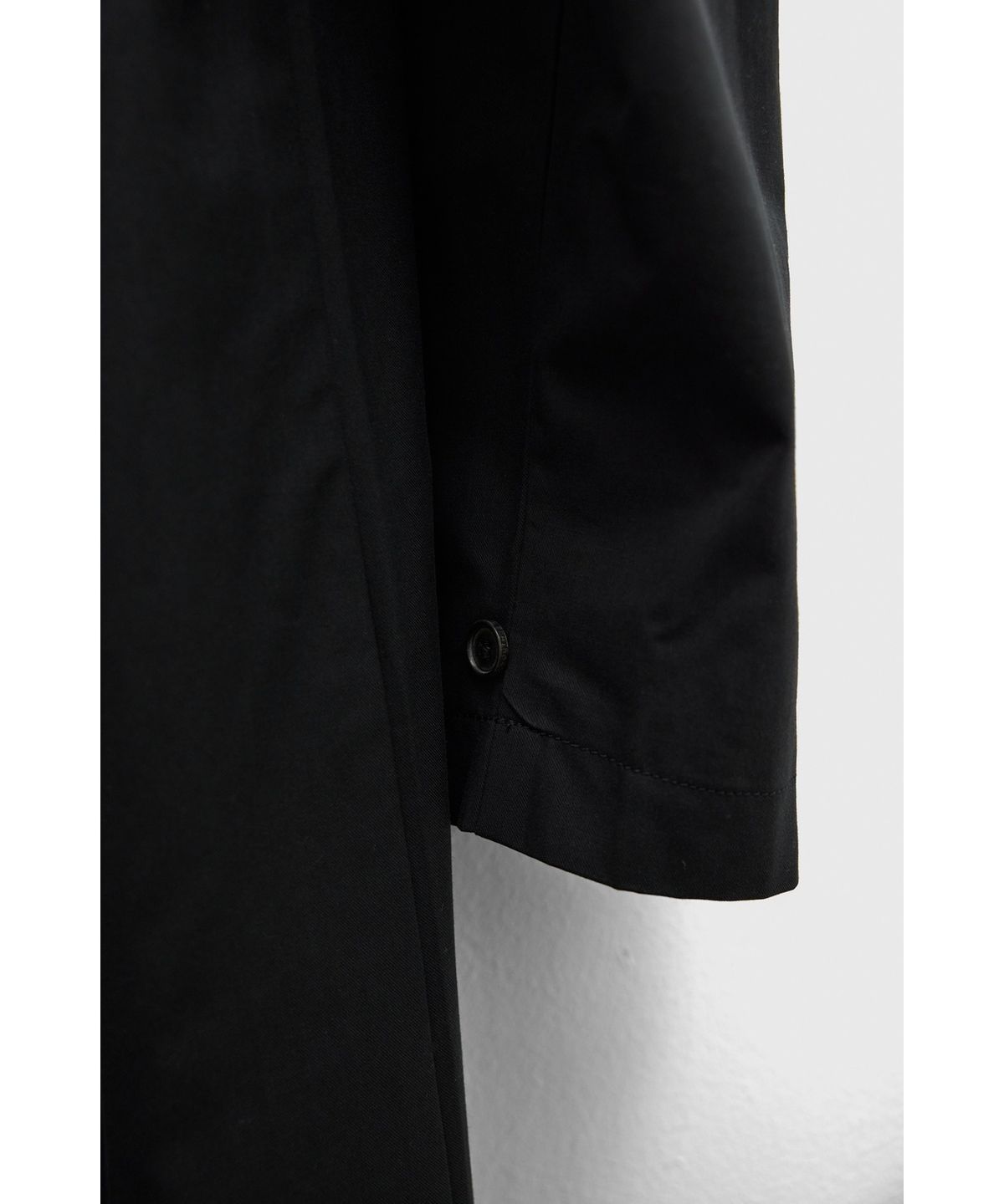 유스(YOUTH) Hooded Coat - Black