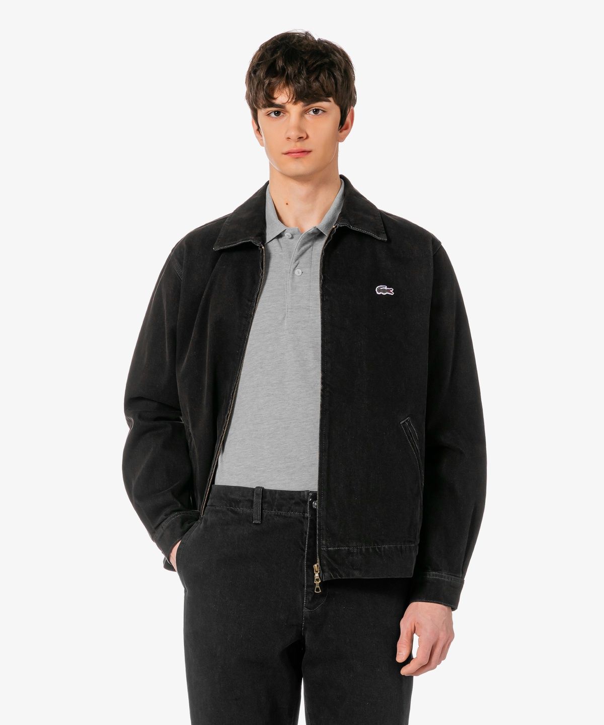라코스테(LACOSTE) 남성 JP 데님 집업 자켓 BH9438-56G 031