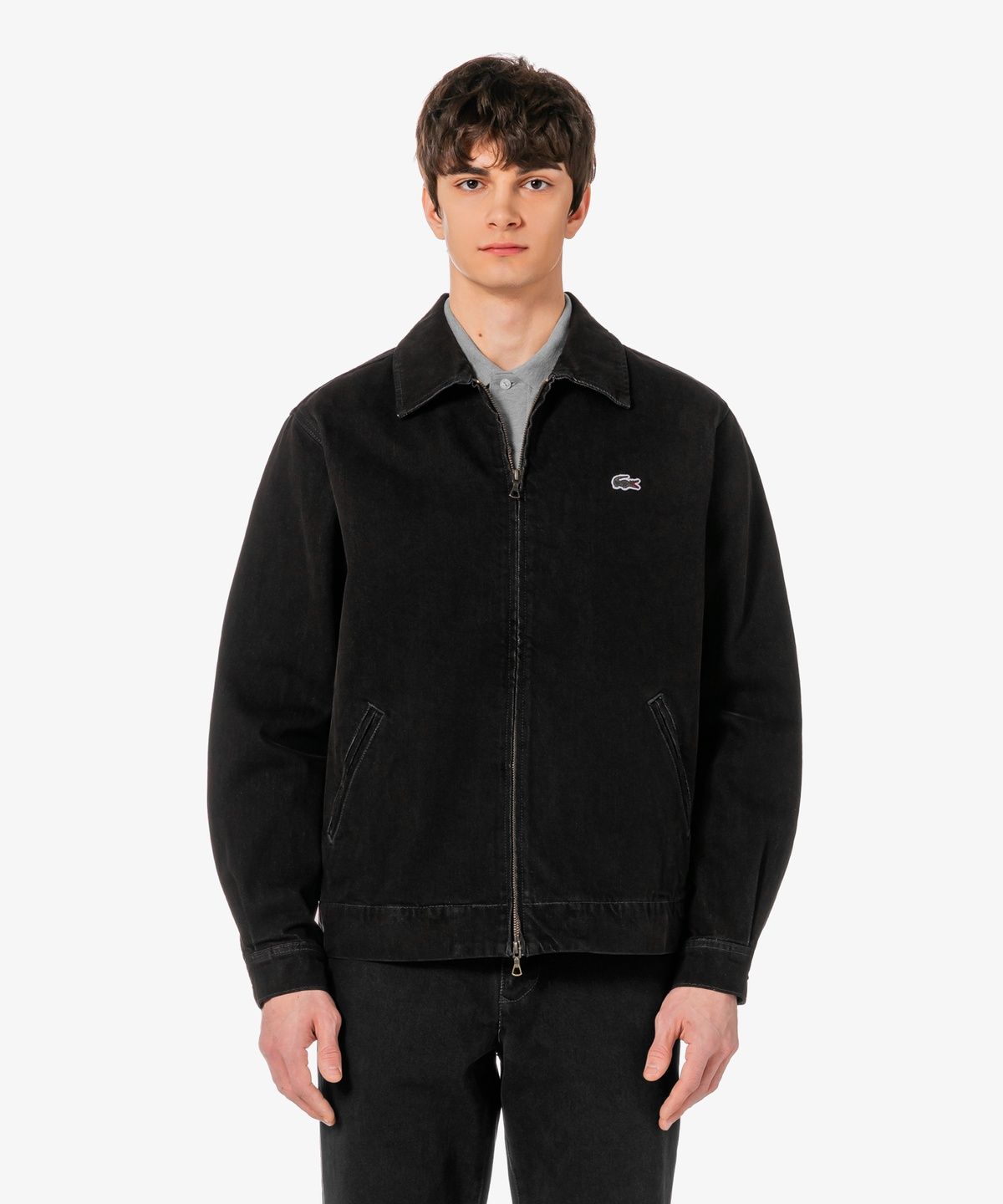 라코스테(LACOSTE) 남성 JP 데님 집업 자켓 BH9438-56G 031