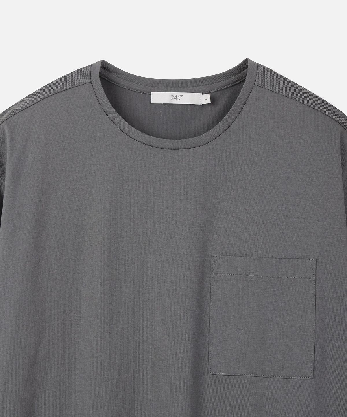 247시리즈(247SERIES) SORONA® 30수 포켓 티셔츠 CHARCOAL