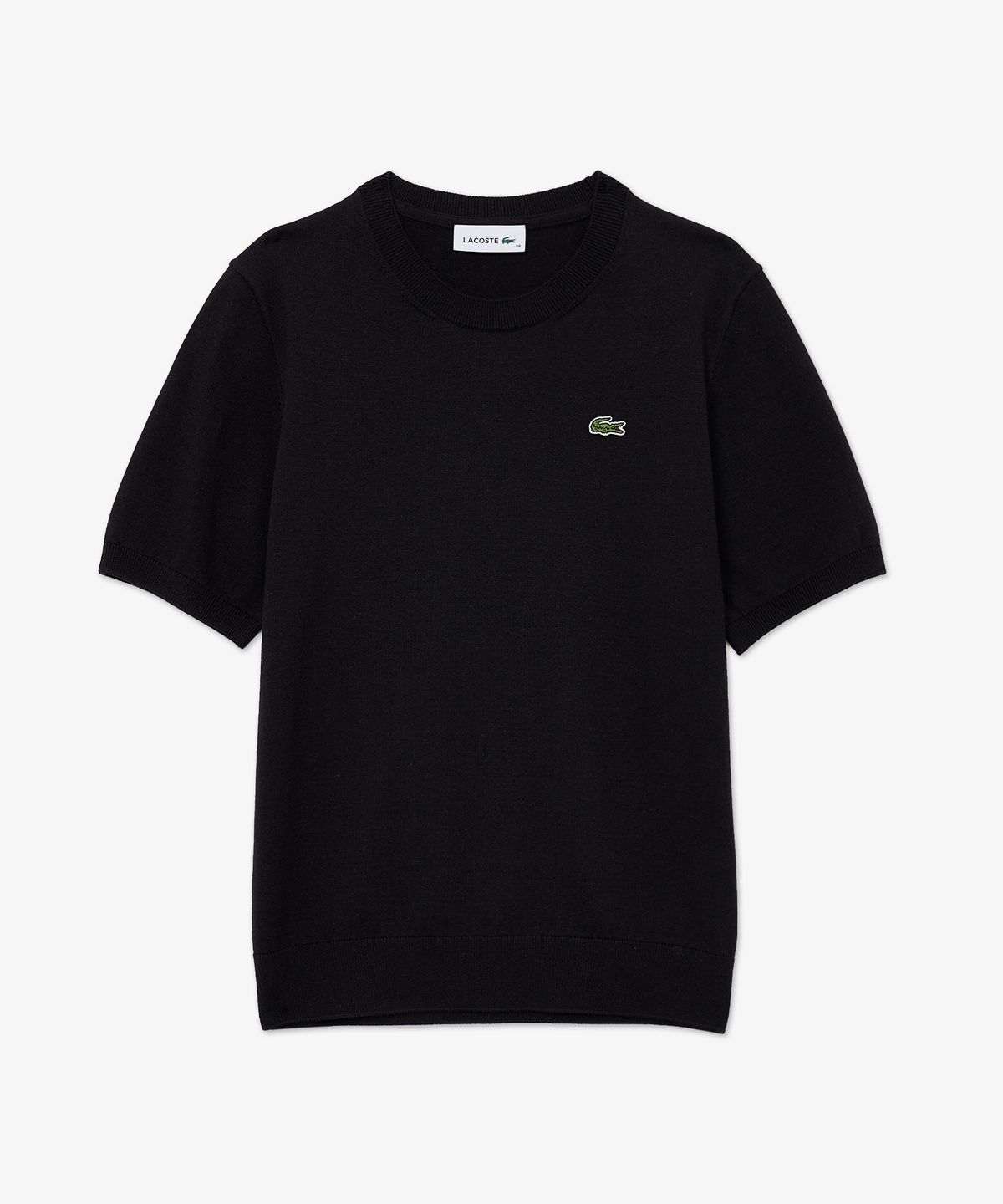 라코스테(LACOSTE) 여성 베이직 크루넥 반팔 스웨터 AF115E-56G 031