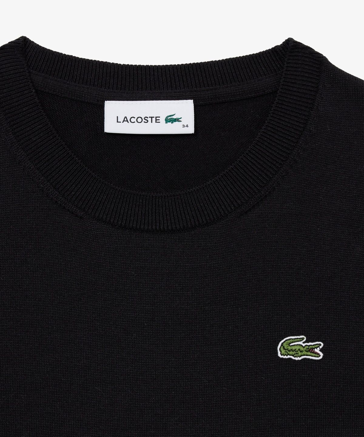 라코스테(LACOSTE) 여성 베이직 크루넥 반팔 스웨터 AF115E-56G 031
