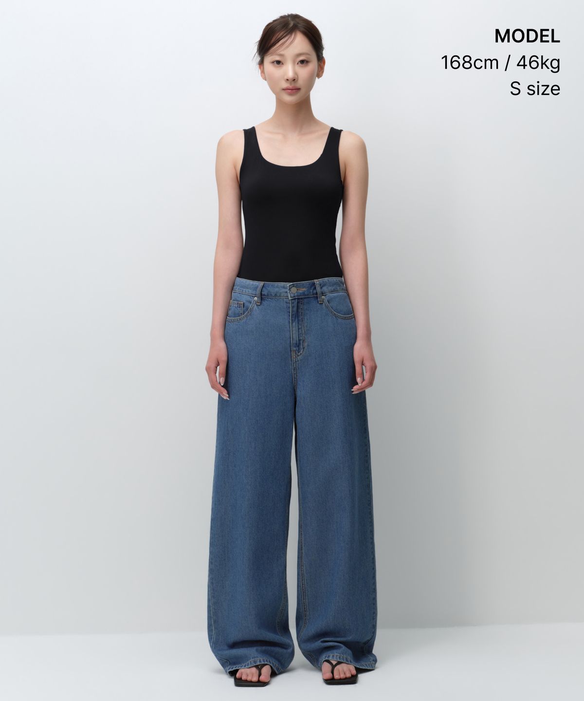 무신사 스탠다드 우먼(MUSINSA STANDARD WOMAN) [쿨탠다드] 브라 탱크 탑 [블랙]