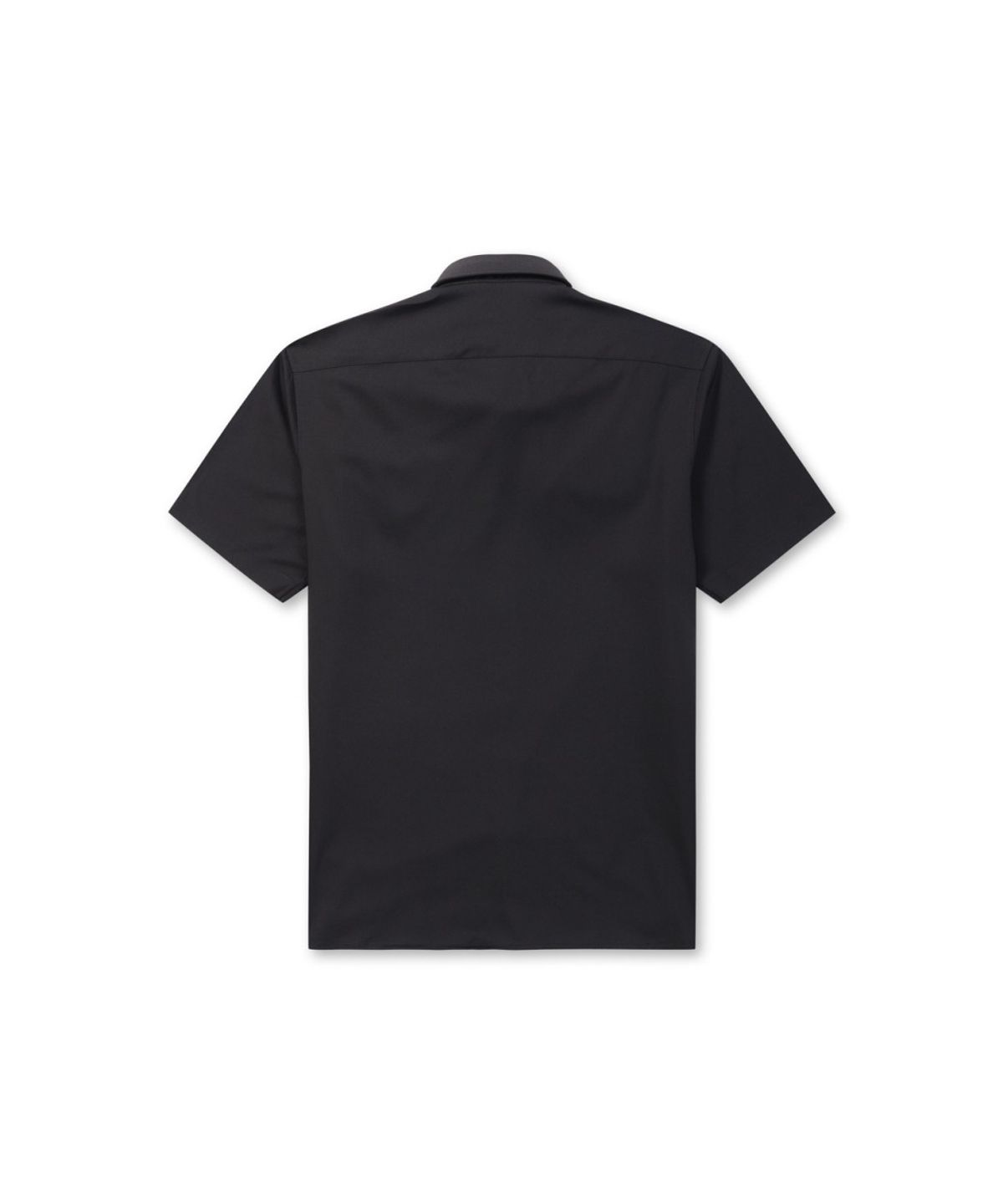 브렌우드(BRENTWOOD) 레귤러핏 솔리드 반팔 셔츠 BRSDM26252BKX