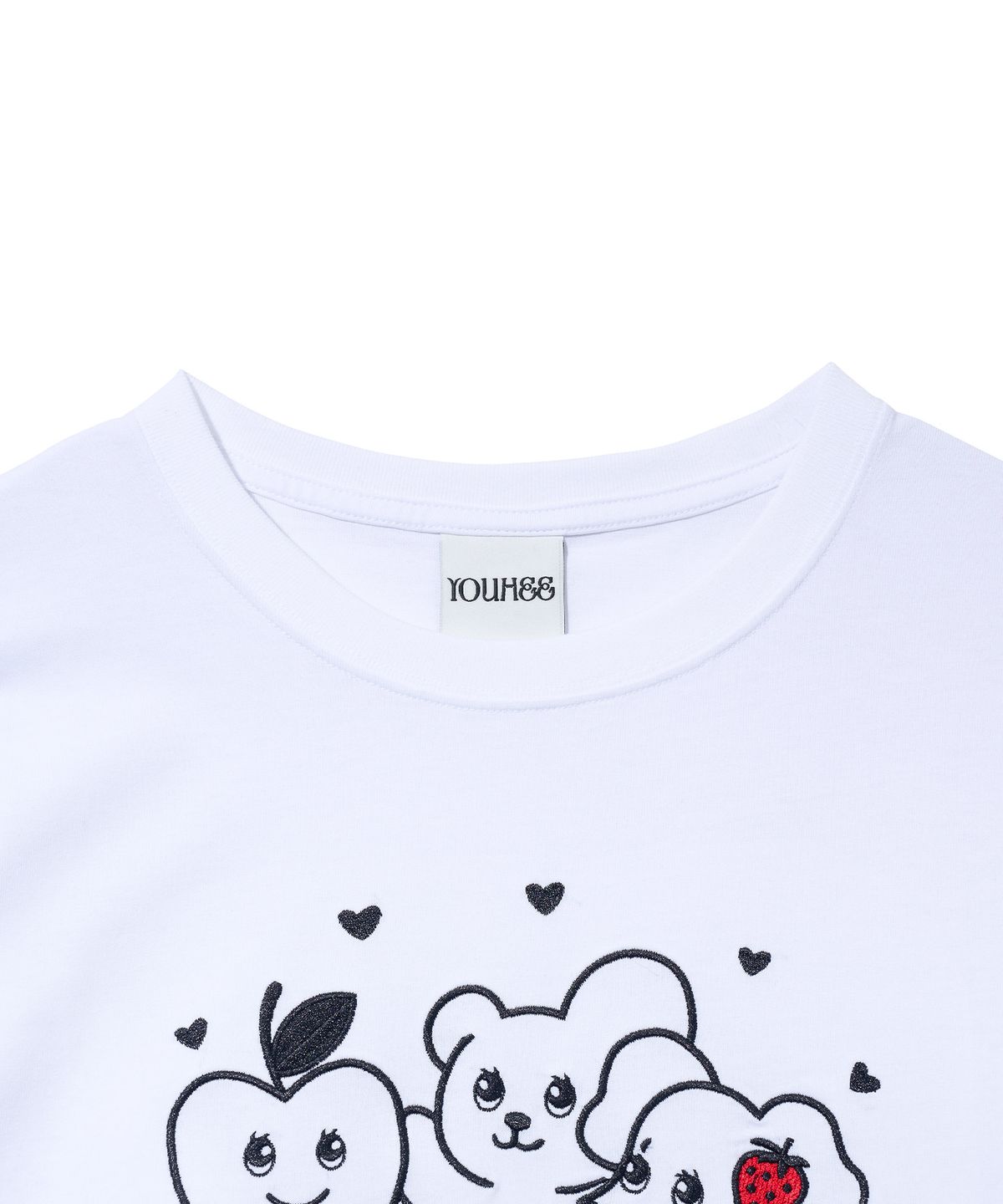 유희(YOUHEE) YOUHEE CLUB GRAPHIC T-SHIRTS_WHITE