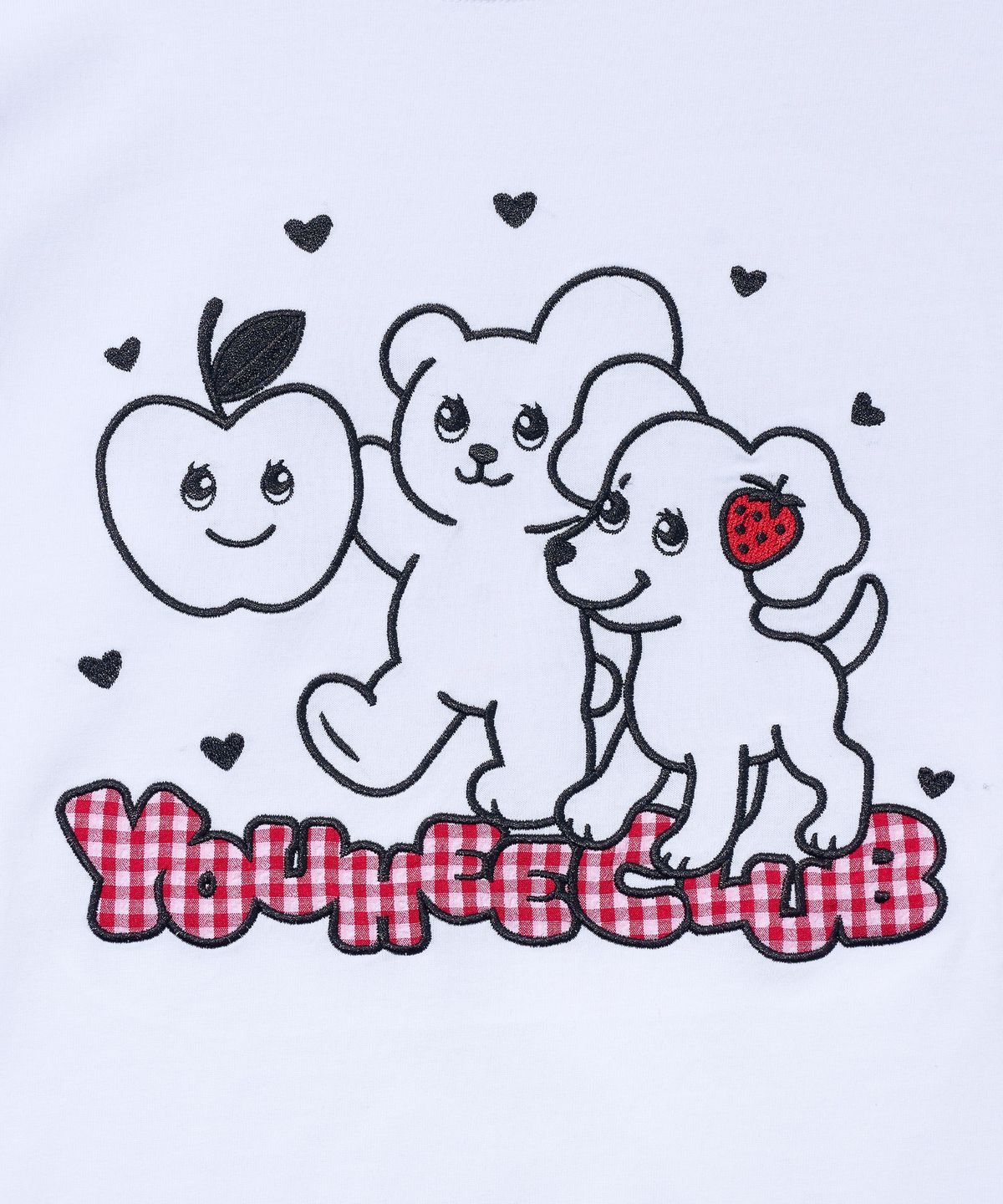 유희(YOUHEE) YOUHEE CLUB GRAPHIC T-SHIRTS_WHITE