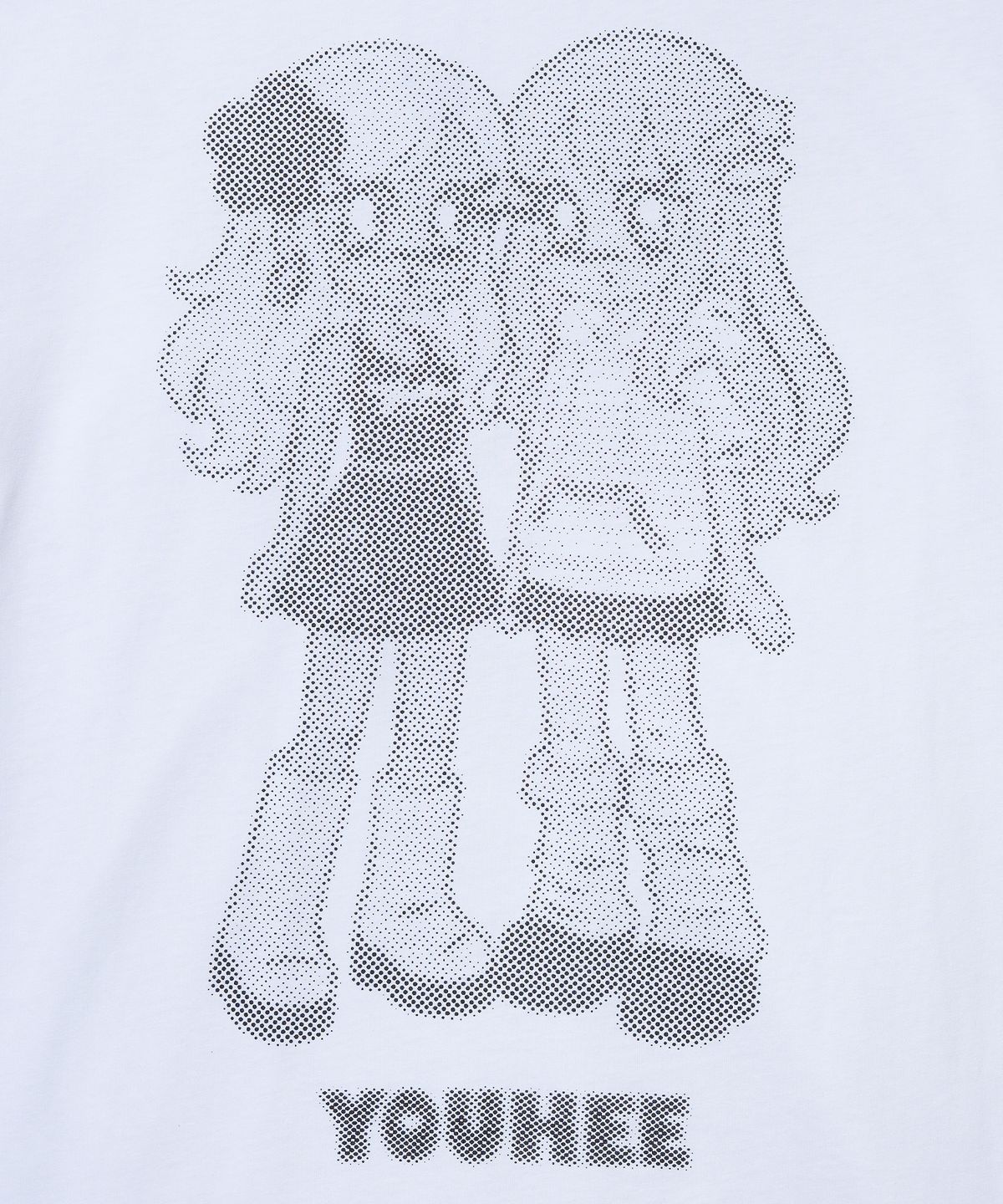 유희(YOUHEE) YOUHEE FRIENDS GRAPHIC T-SHIRTS_WHITE