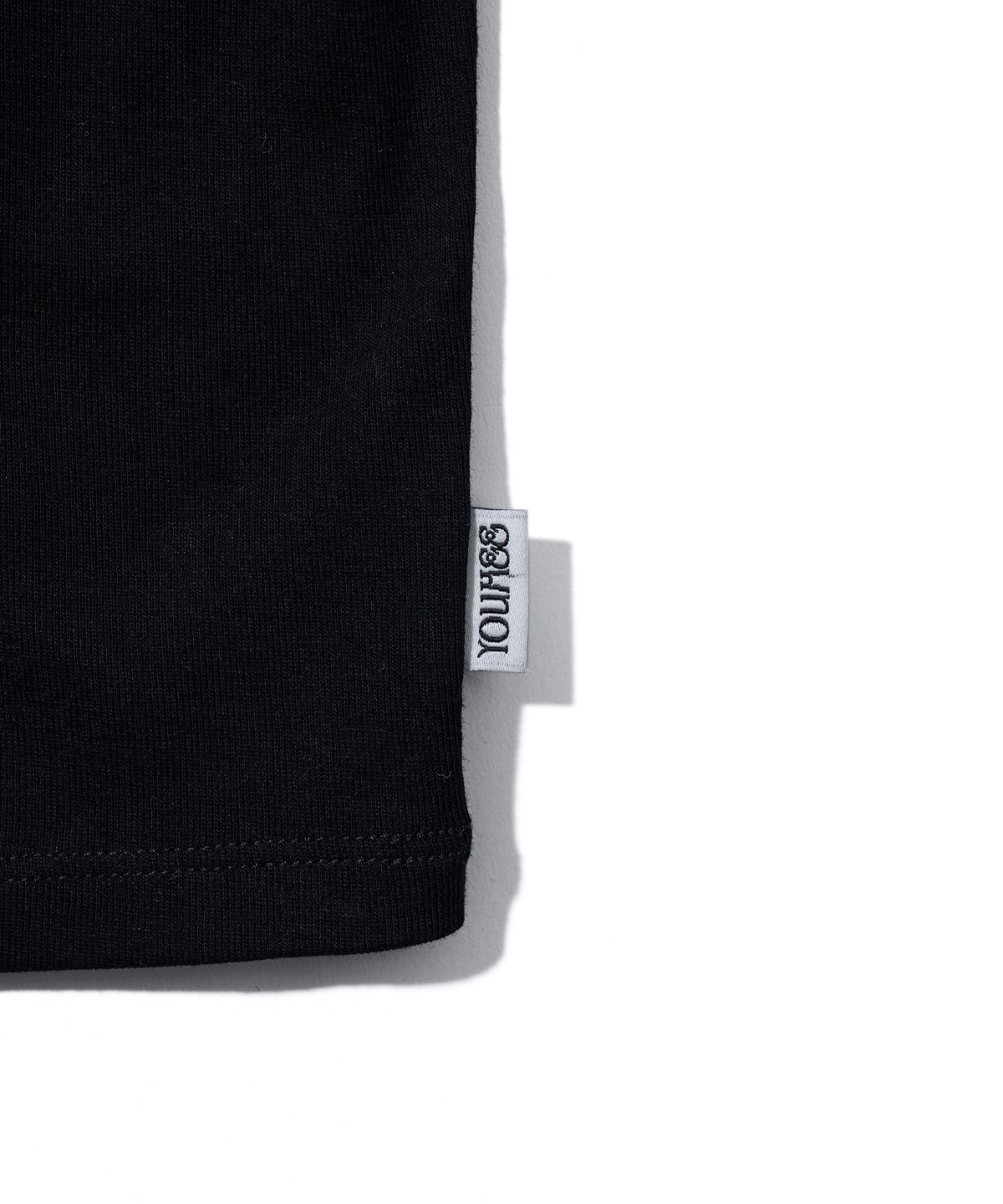 유희(YOUHEE) FORECAST CROP T-SHIRTS_BLACK