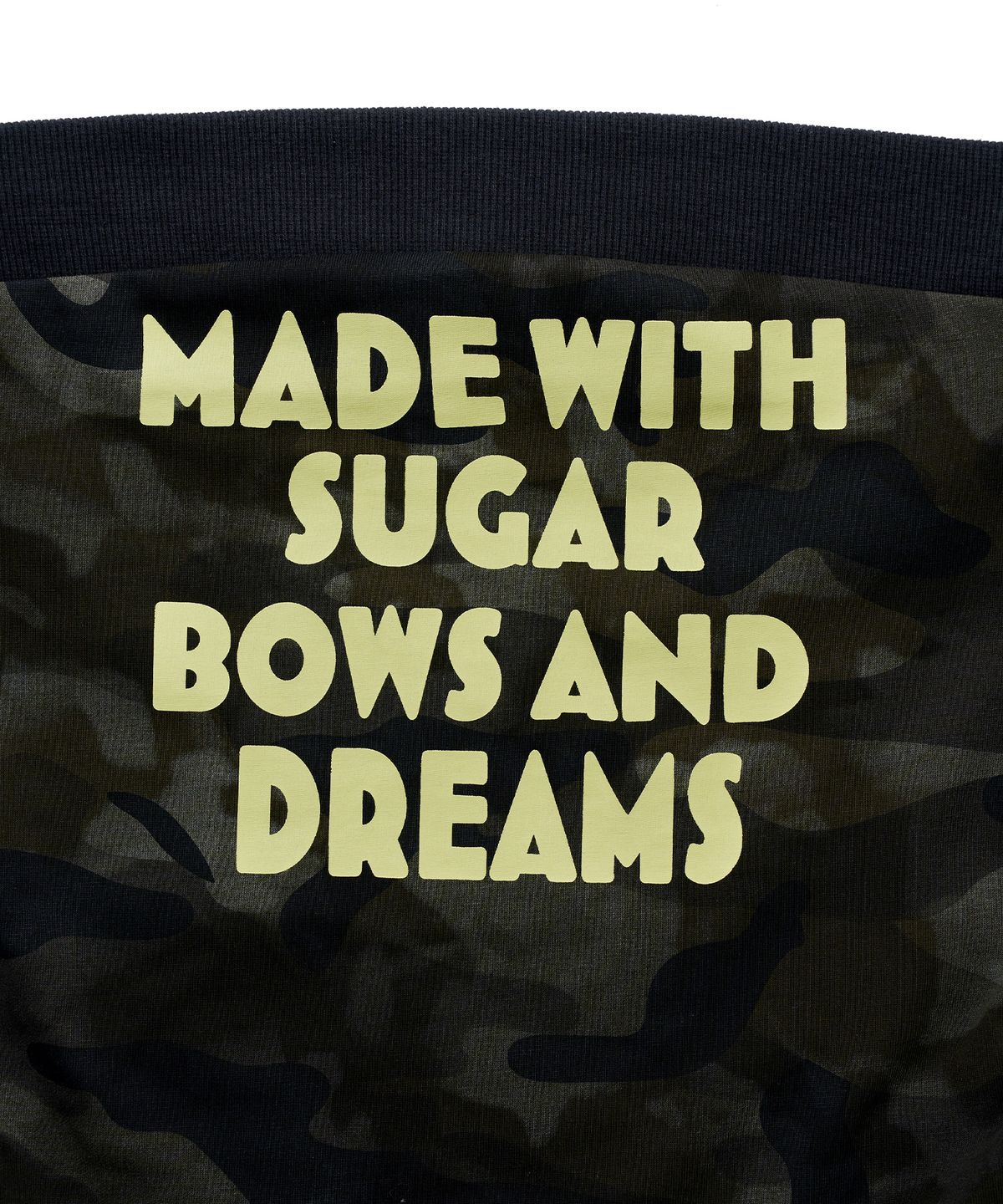 유희(YOUHEE) CAMO GRAPHIC TUBE TOP_KHAKI