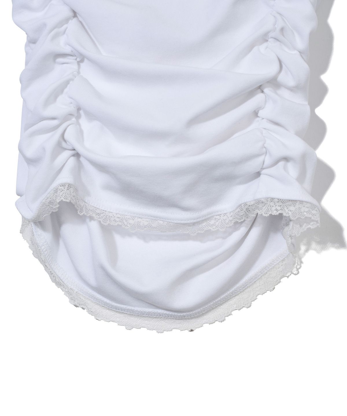 유희(YOUHEE) HALTER HOODIE SLEEVELESS_WHITE