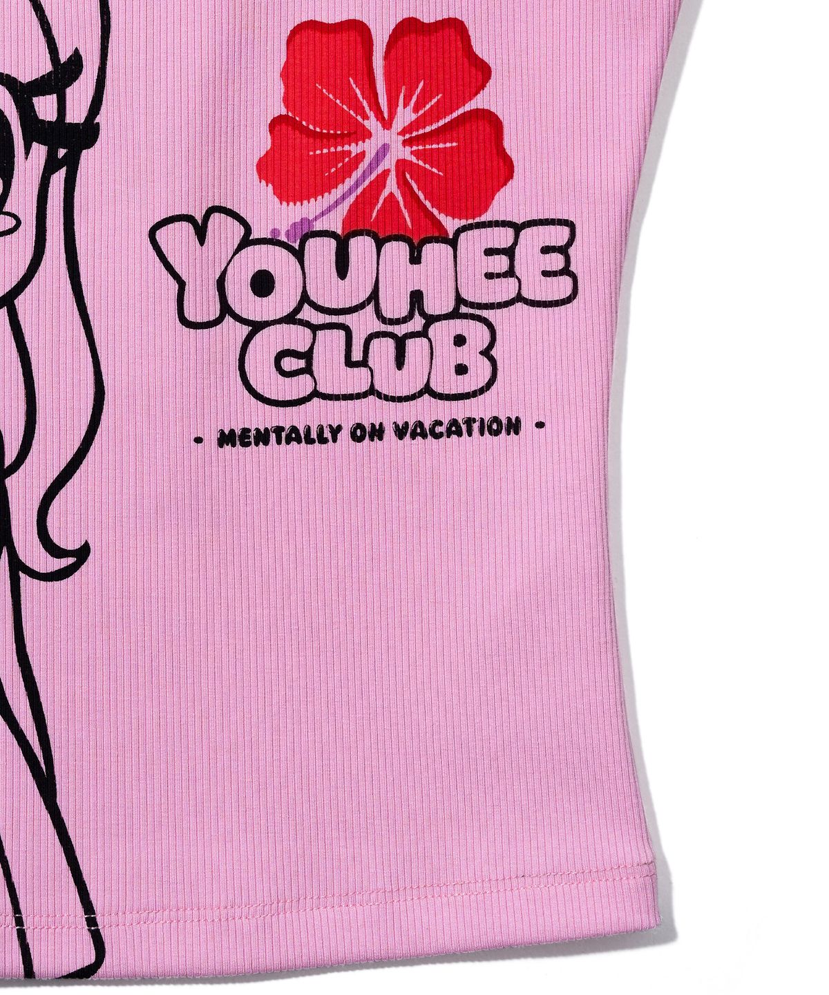 유희(YOUHEE) YOUHEE GIRL GRAPHIC SLEEVELESS_PINK