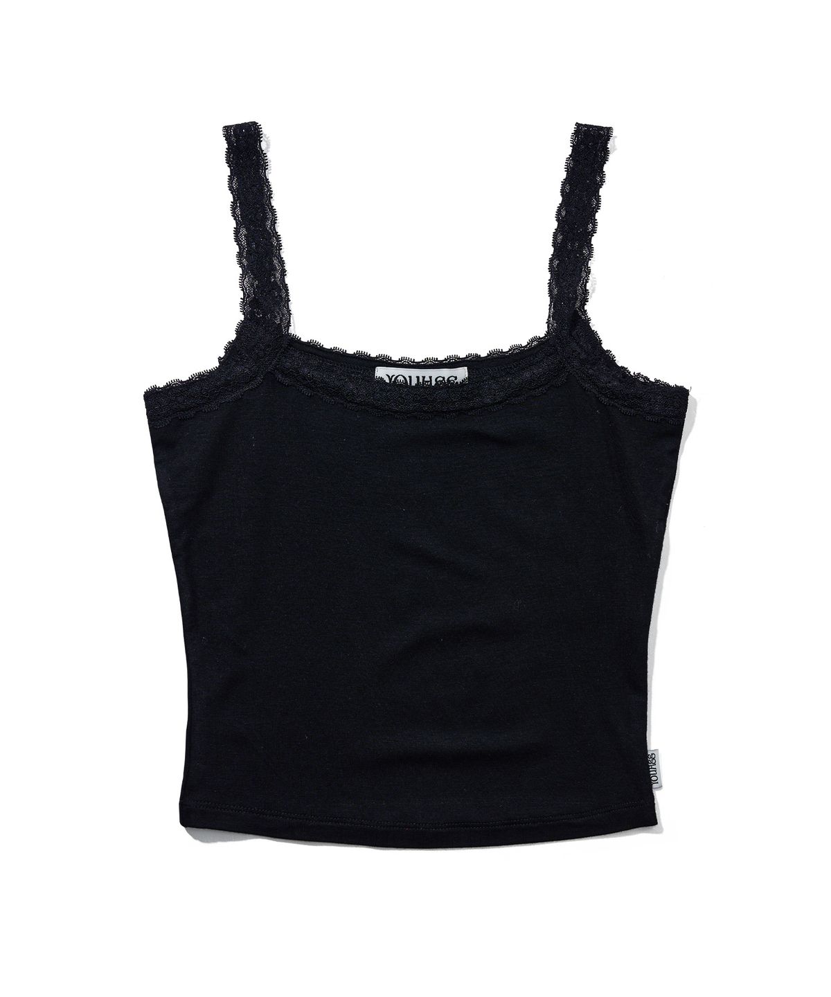 유희(YOUHEE) LACE SLEEVELESS_BLACK