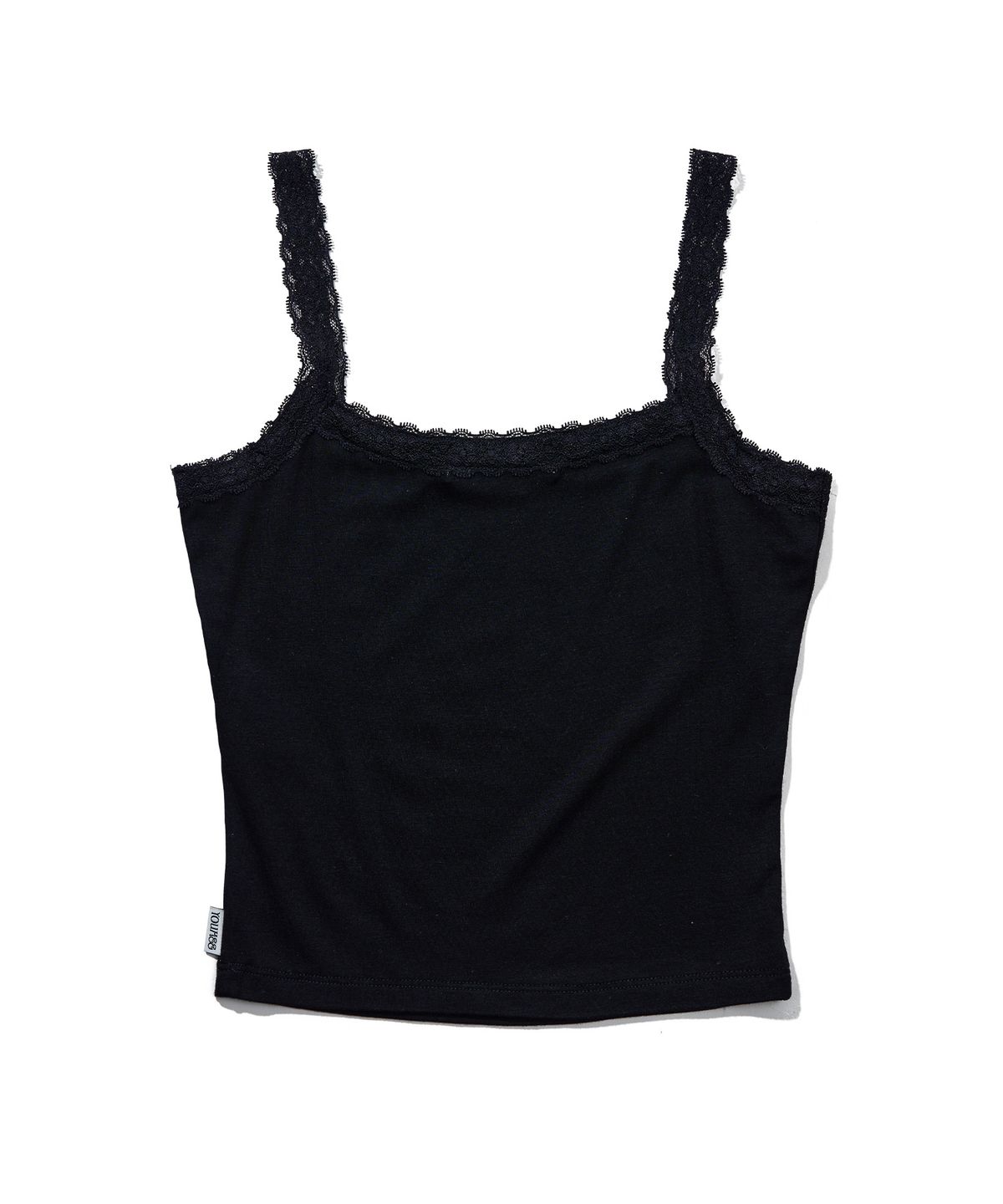 유희(YOUHEE) LACE SLEEVELESS_BLACK