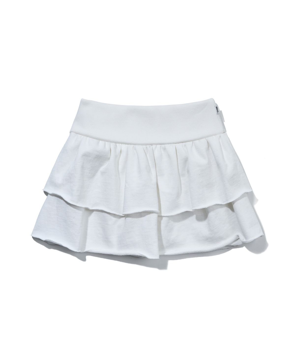 유희(YOUHEE) CANCAN JERSEY SKIRT_IVORY