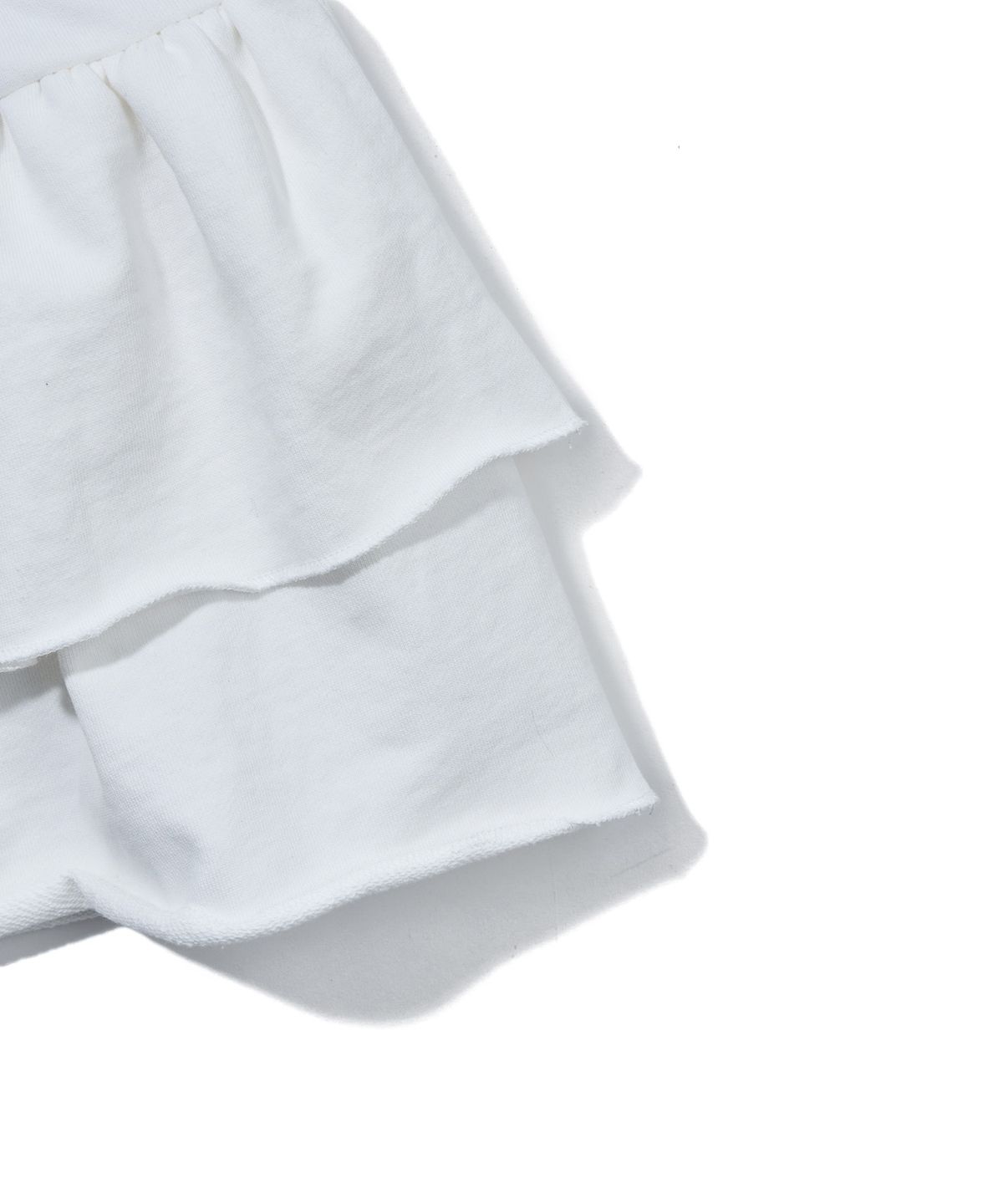 유희(YOUHEE) CANCAN JERSEY SKIRT_IVORY